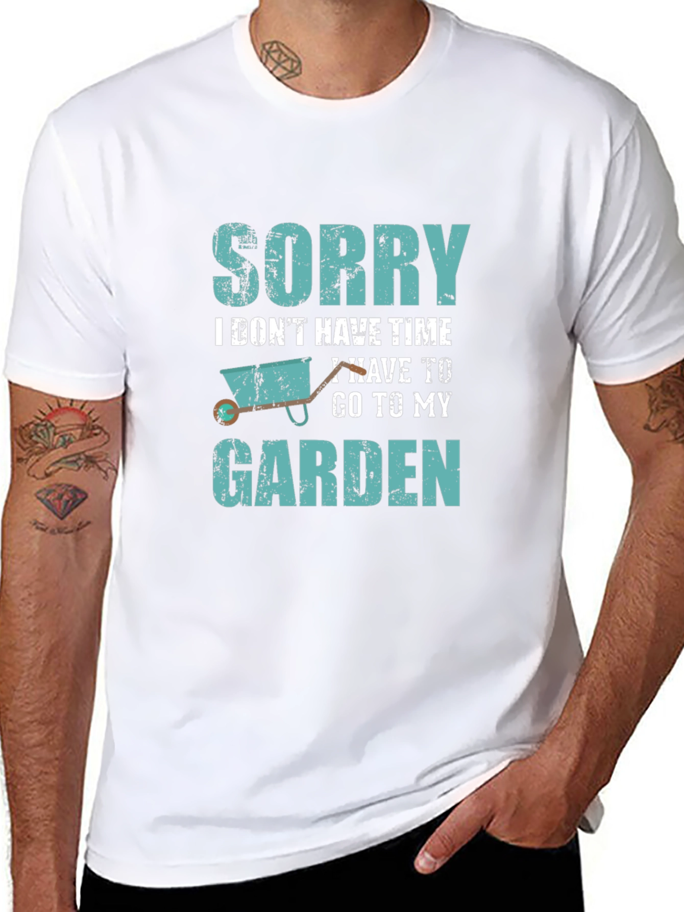 Gardeners Tee: Sorry I Have to Garden T-Shirt