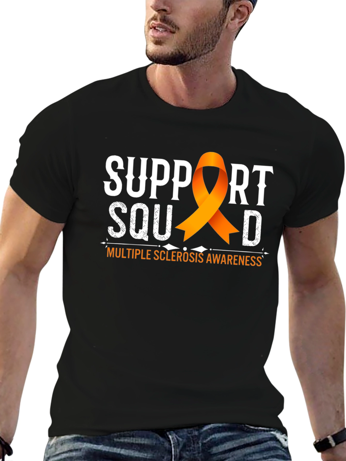 Multiple Sclerosis Awareness Support Squad T-Shirt