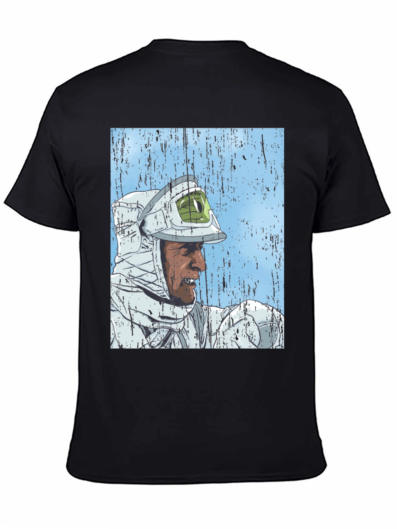 Retro Sci-Fi Astronaut Graphic T-Shirt
