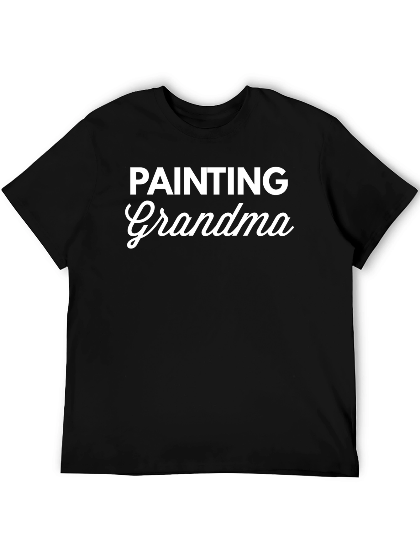 Painting Grandma Graphic T-Shirt