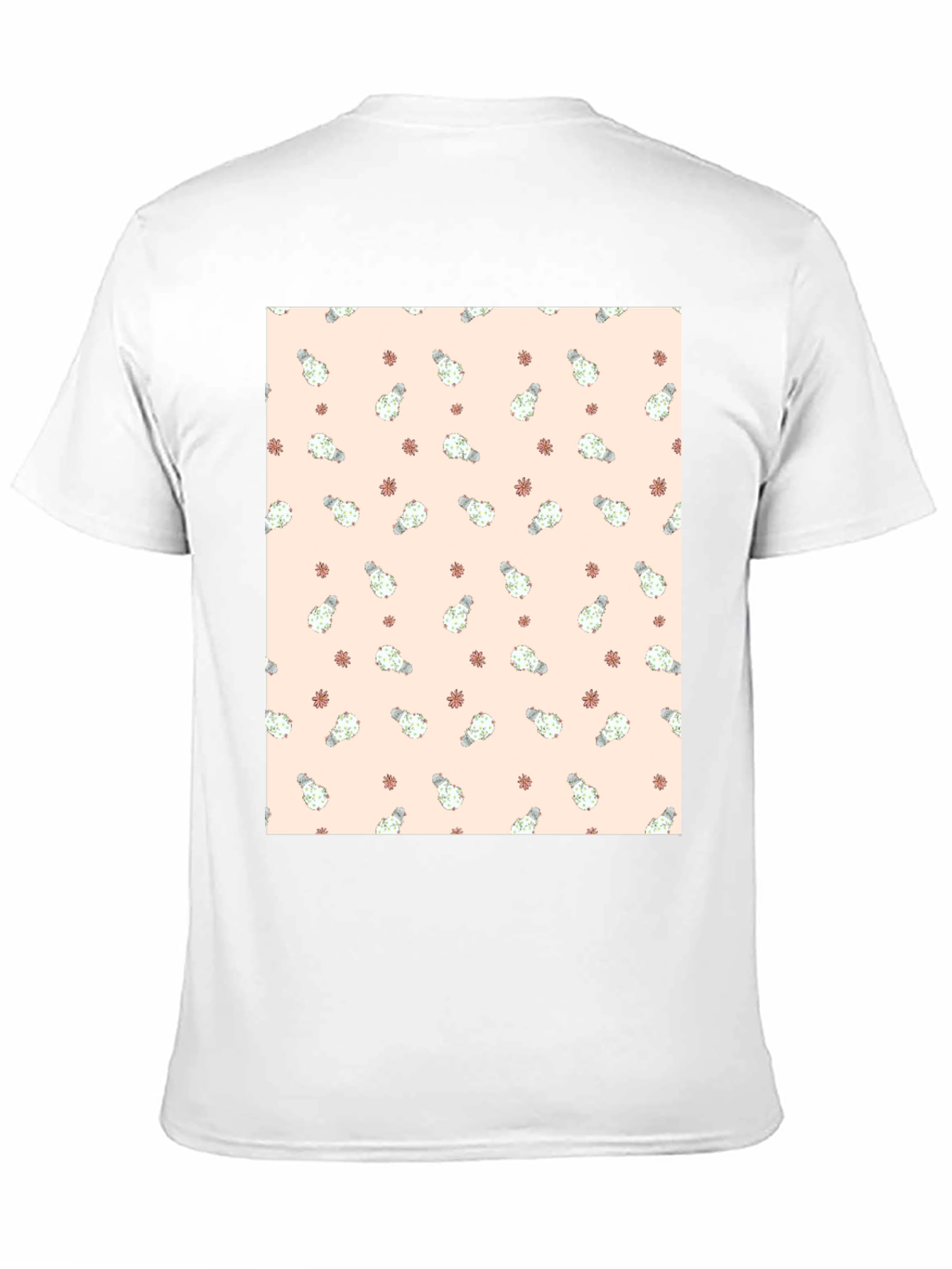 Cactus Pattern Tee - Stylish & Unique