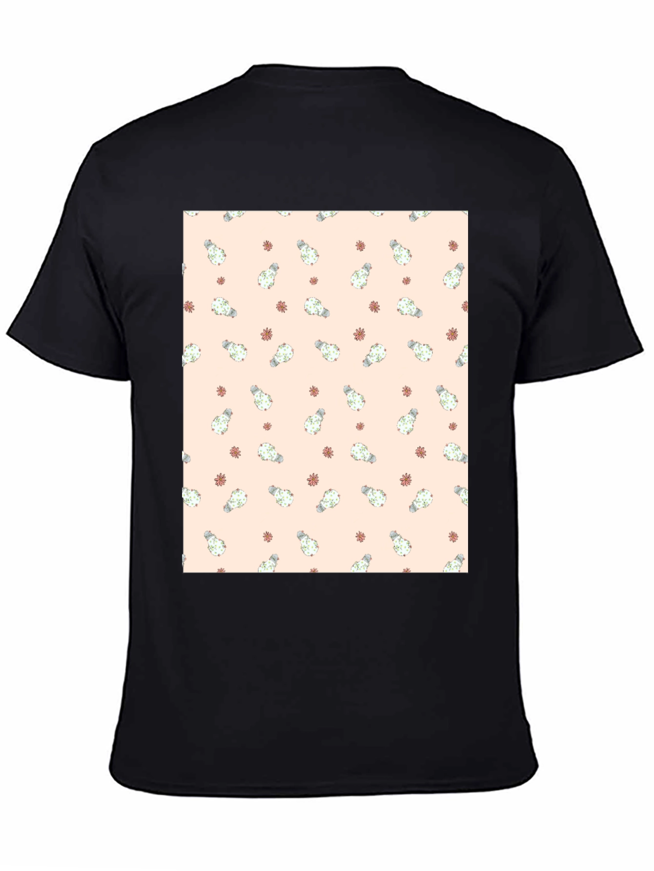 Cactus Pattern Tee - Stylish & Unique