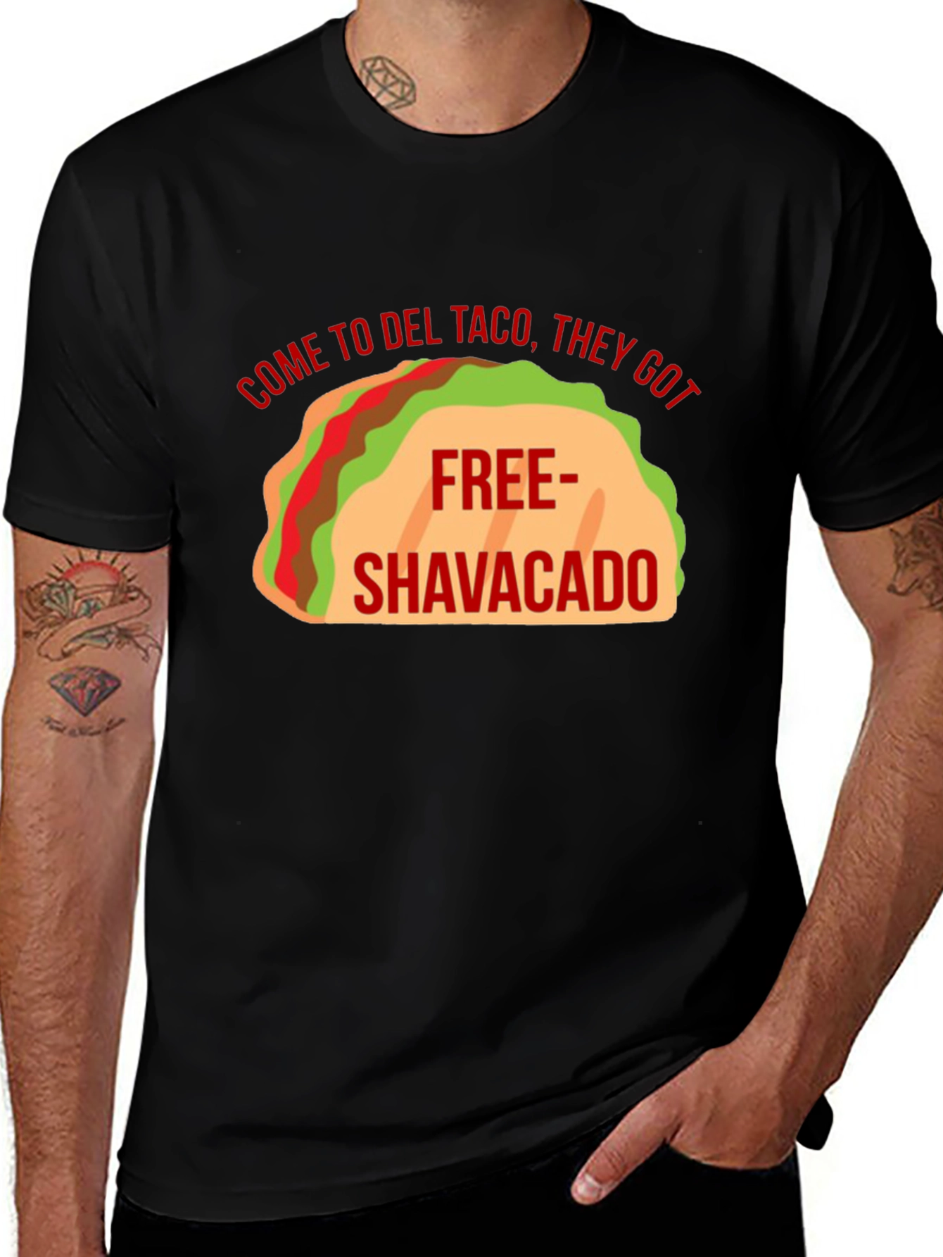 Del Taco Free Shavacado T-Shirt