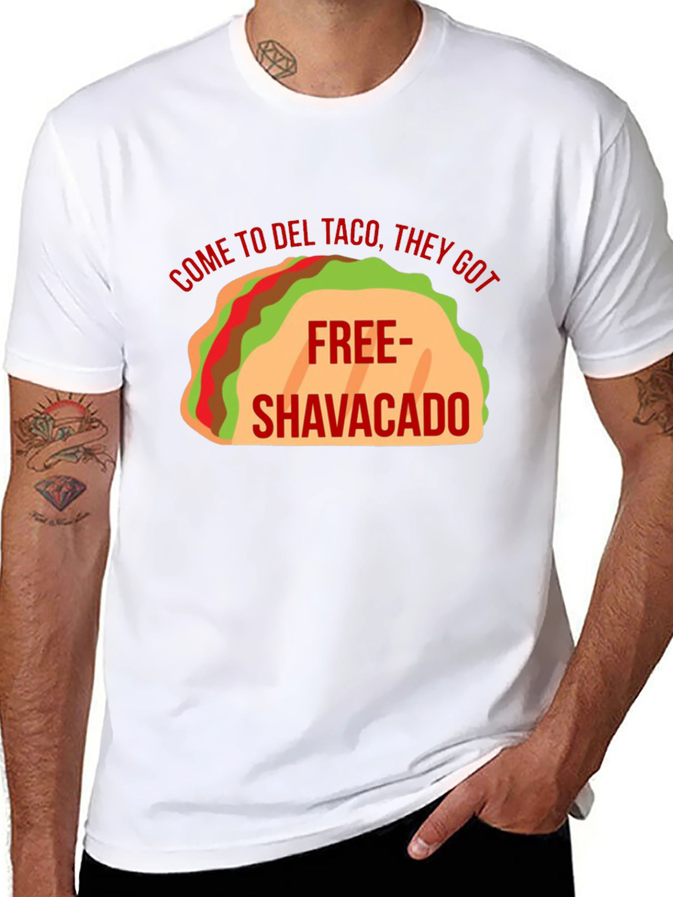 Del Taco Free Shavacado T-Shirt