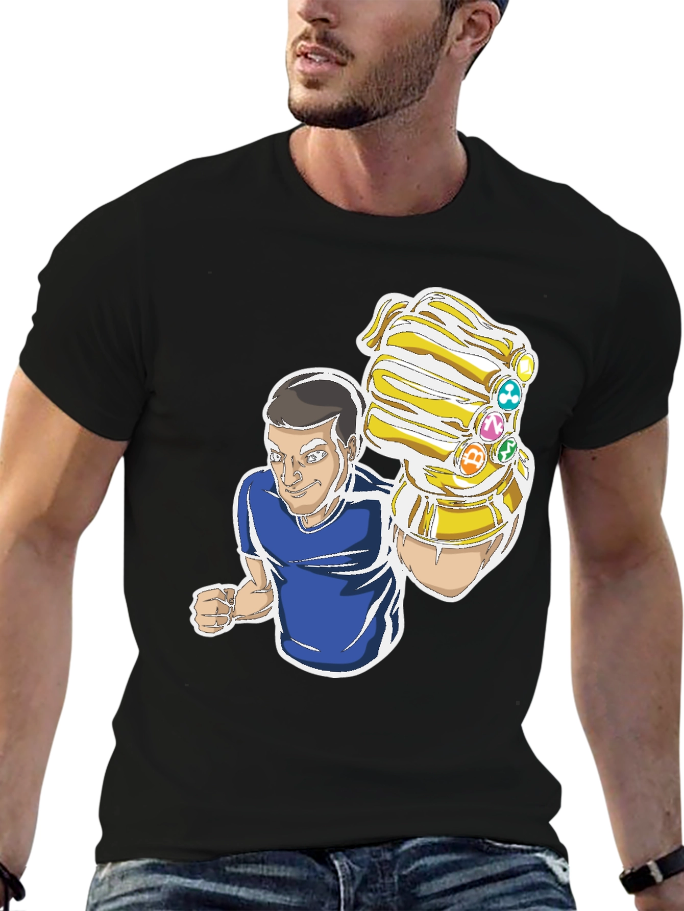 Power Glove Graphic Tee - Menswear