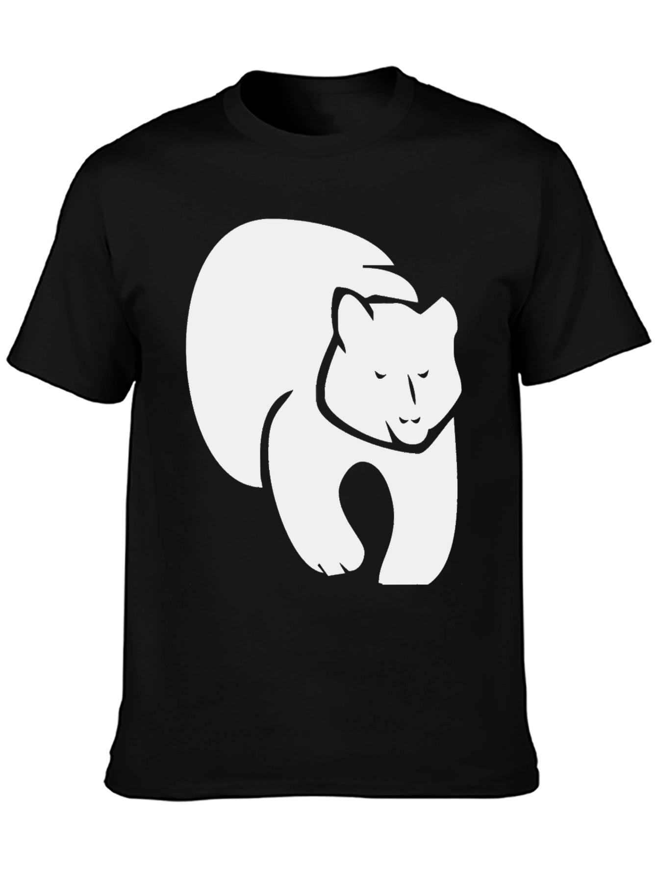 Black Bear Graphic Tee - Soft Cotton Blend