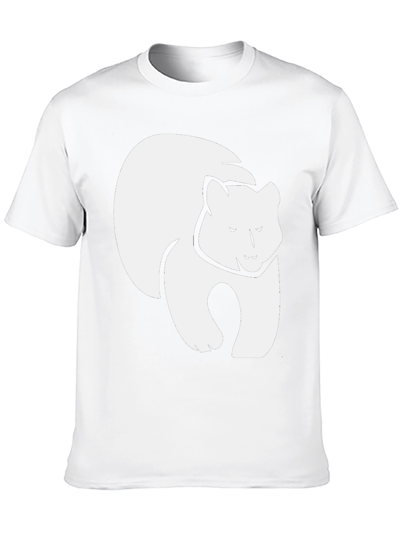 Black Bear Graphic Tee - Soft Cotton Blend