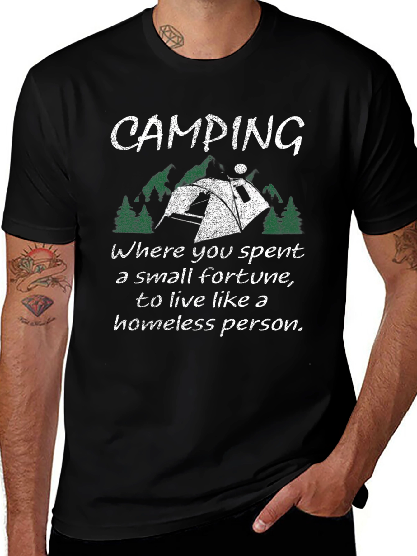 Camping Funny T-Shirt