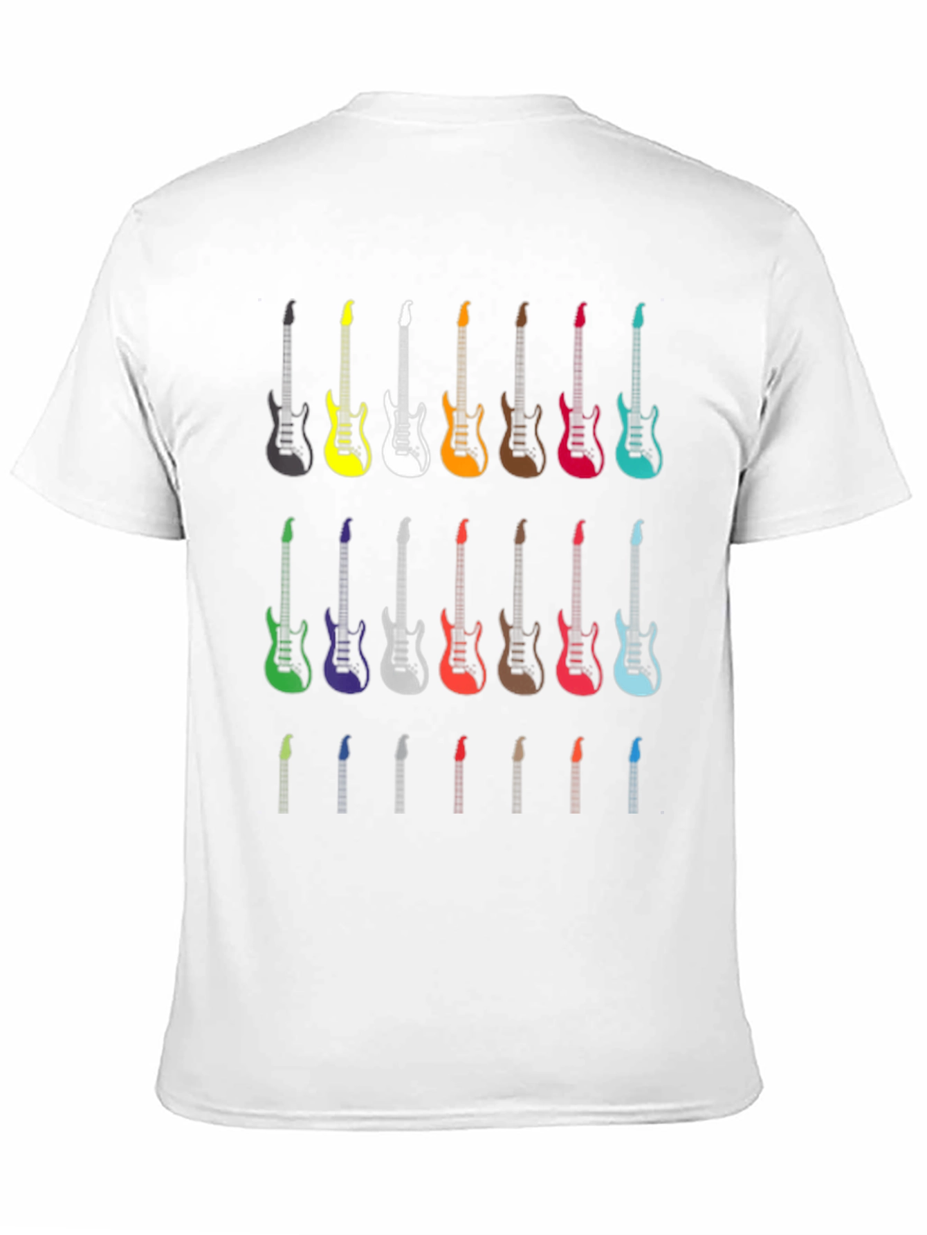 Guitar Graphic Tee - Rock Music Shirt