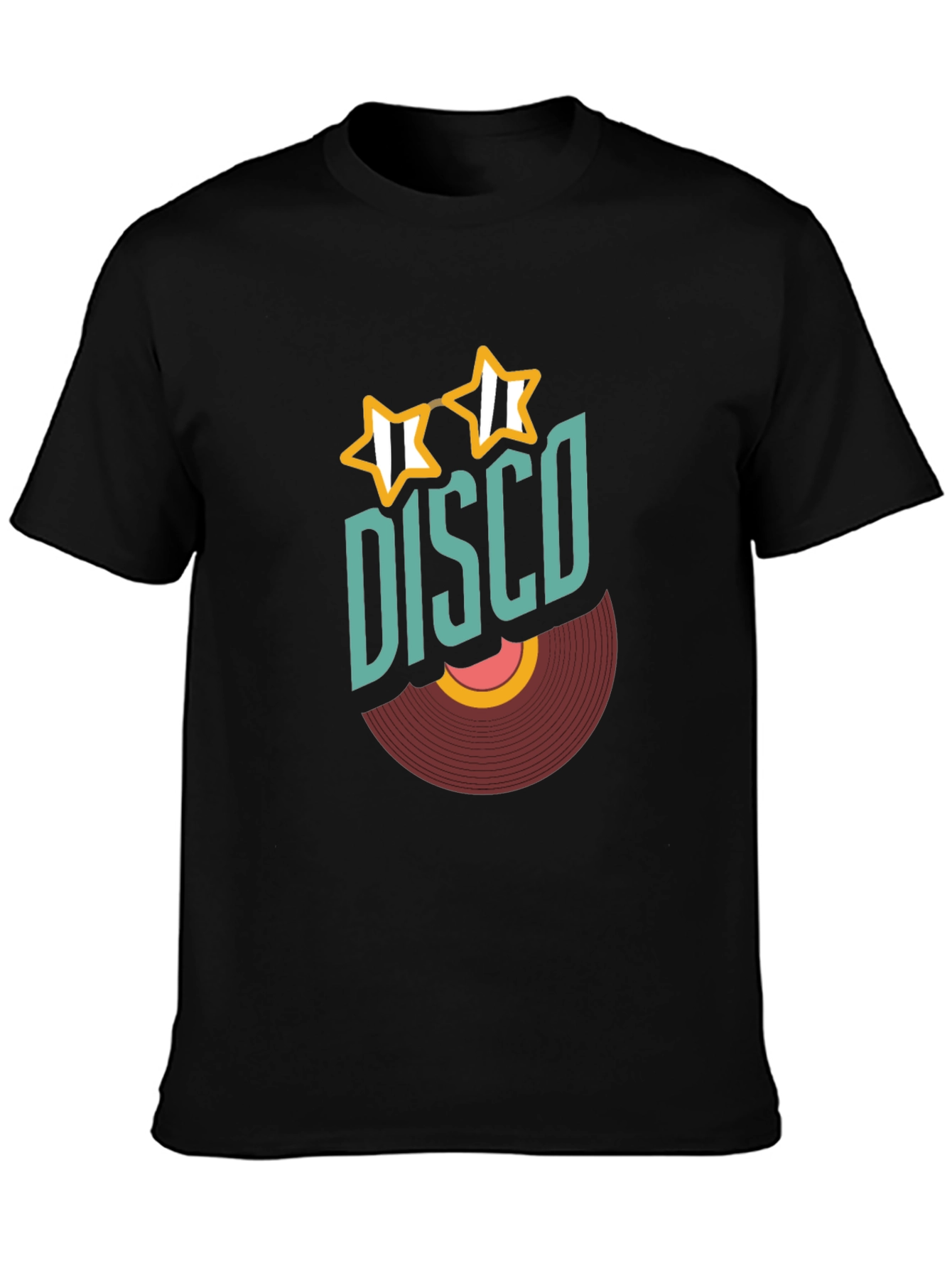 Retro Disco Record T-Shirt