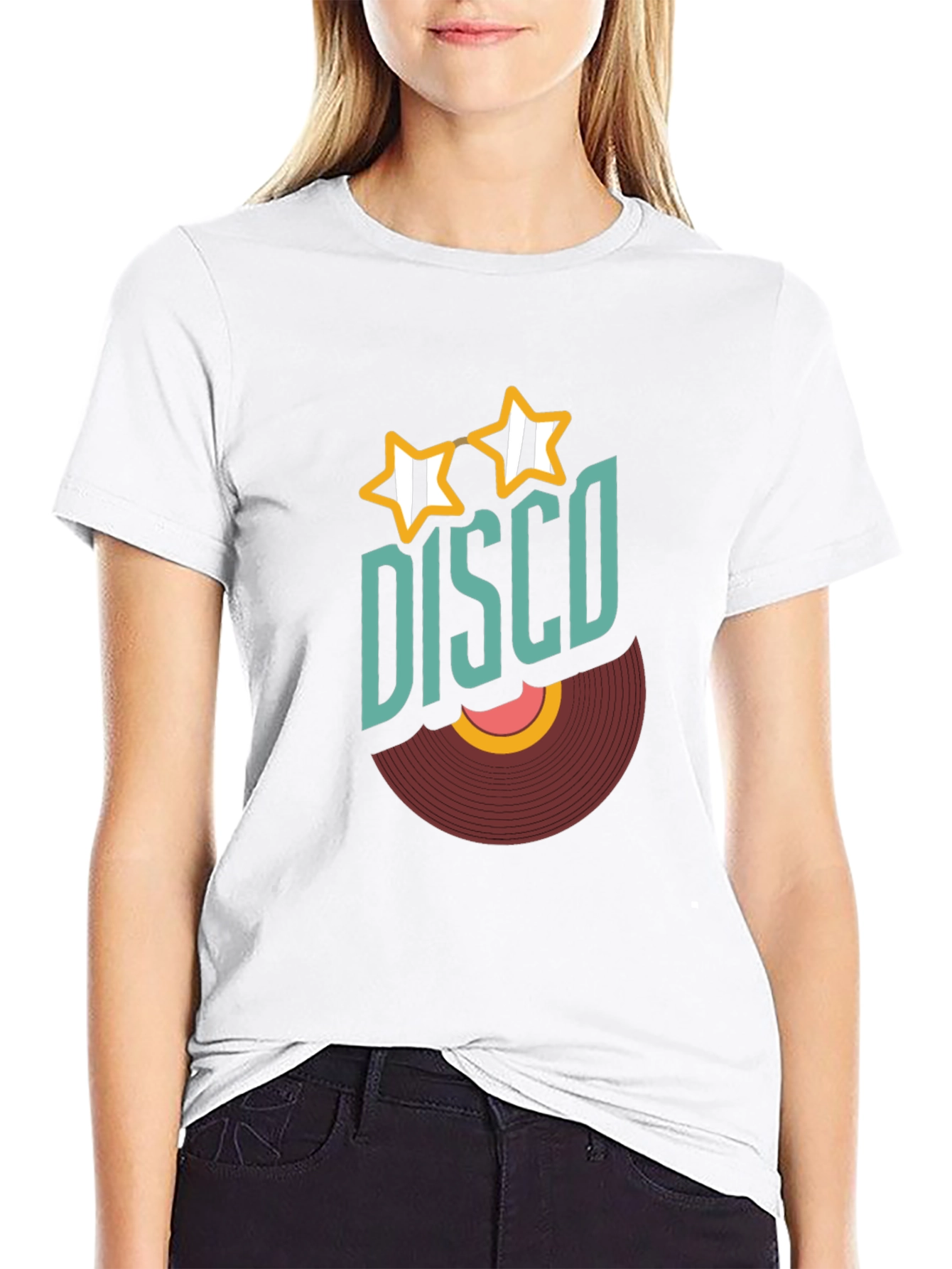 Retro Disco Record T-Shirt