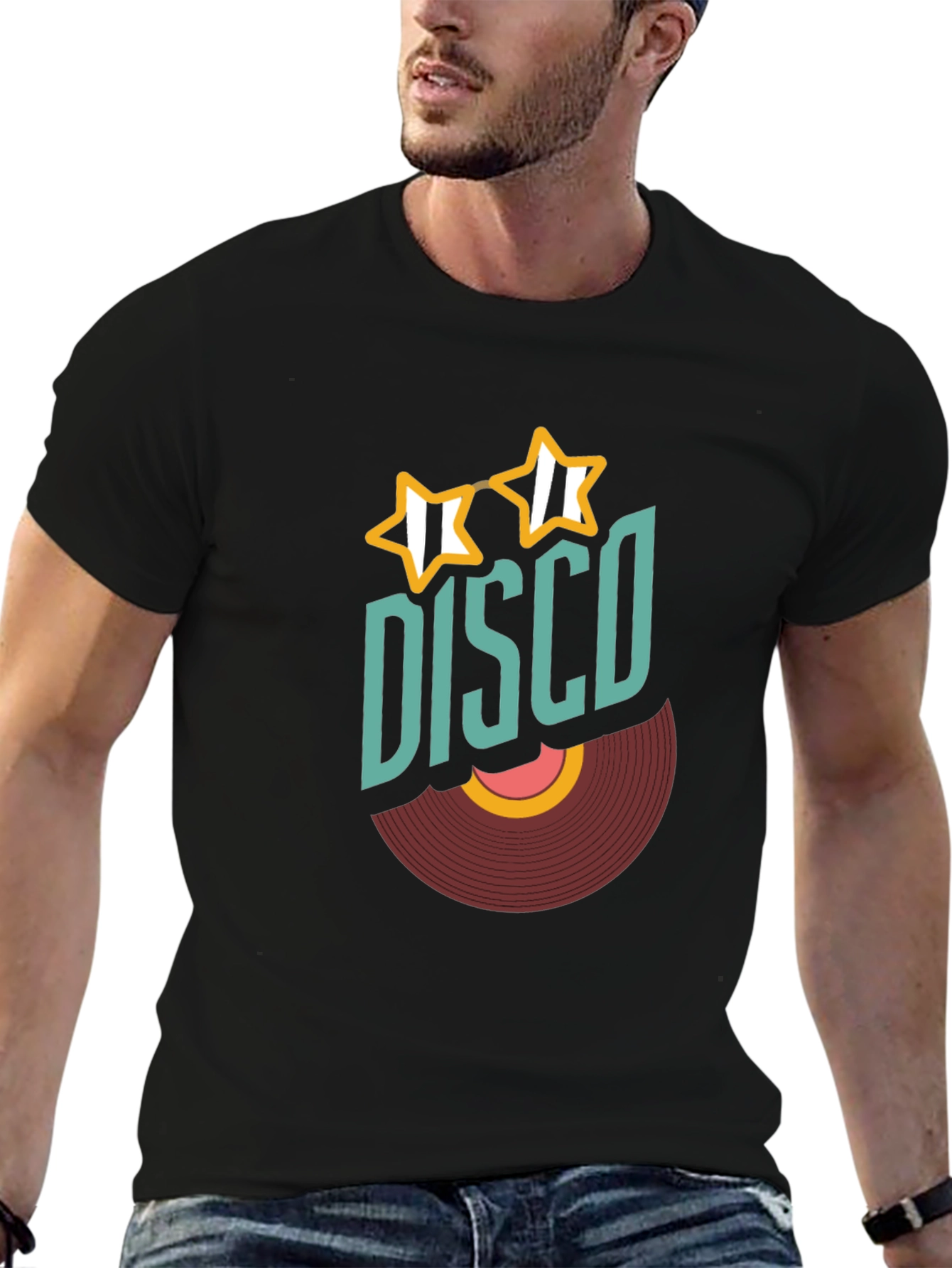 Retro Disco Record T-Shirt