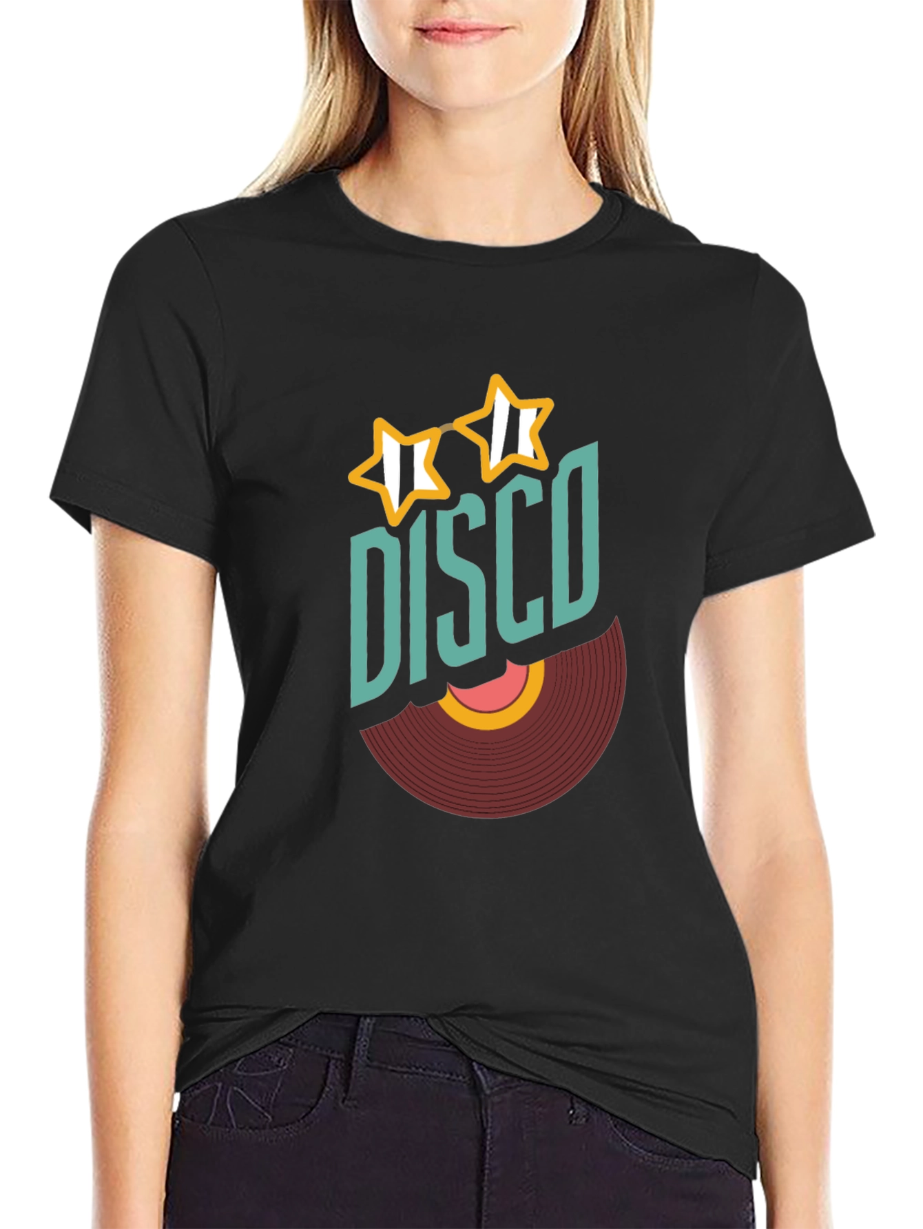 Retro Disco Record T-Shirt