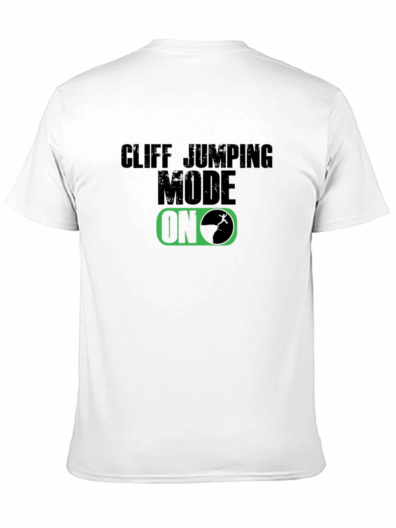 Cliff Jumping Mode On - Graphic T-Shirt