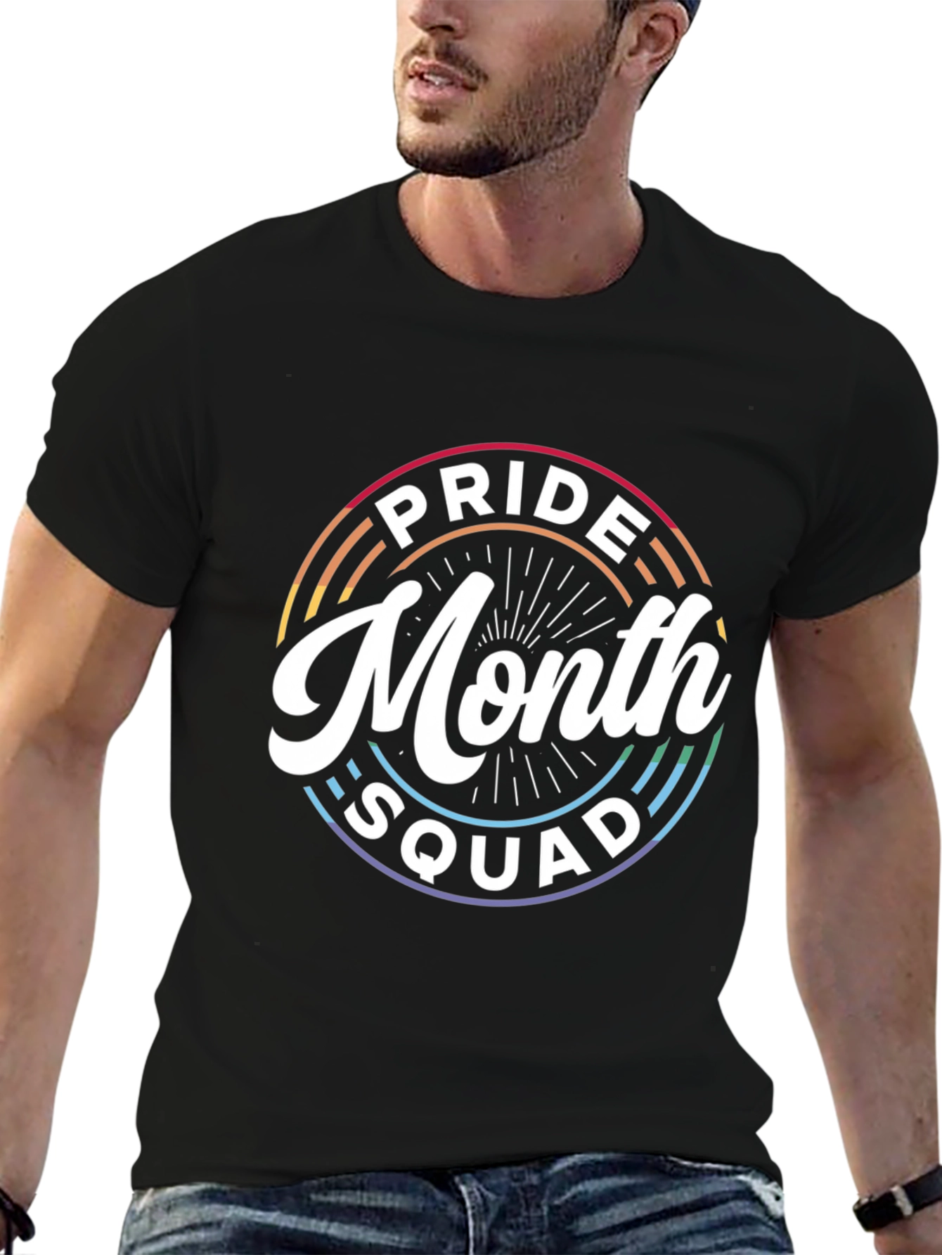 Pride Month Squad Graphic T-Shirt