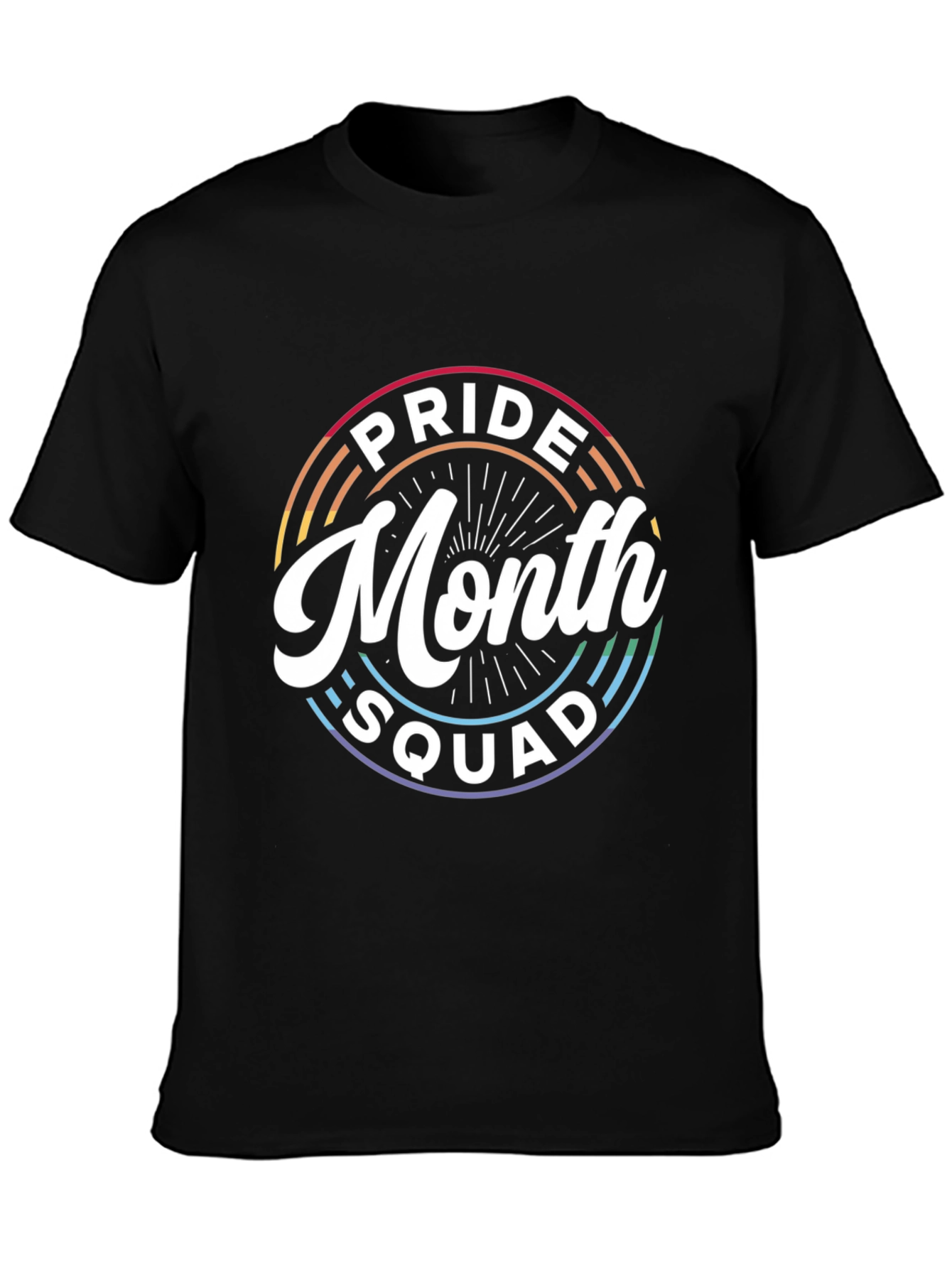 Pride Month Squad Graphic T-Shirt