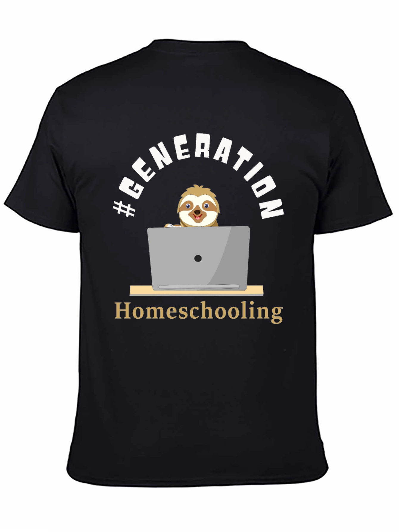 Homeschooling Generation Sloth Graphic Tee