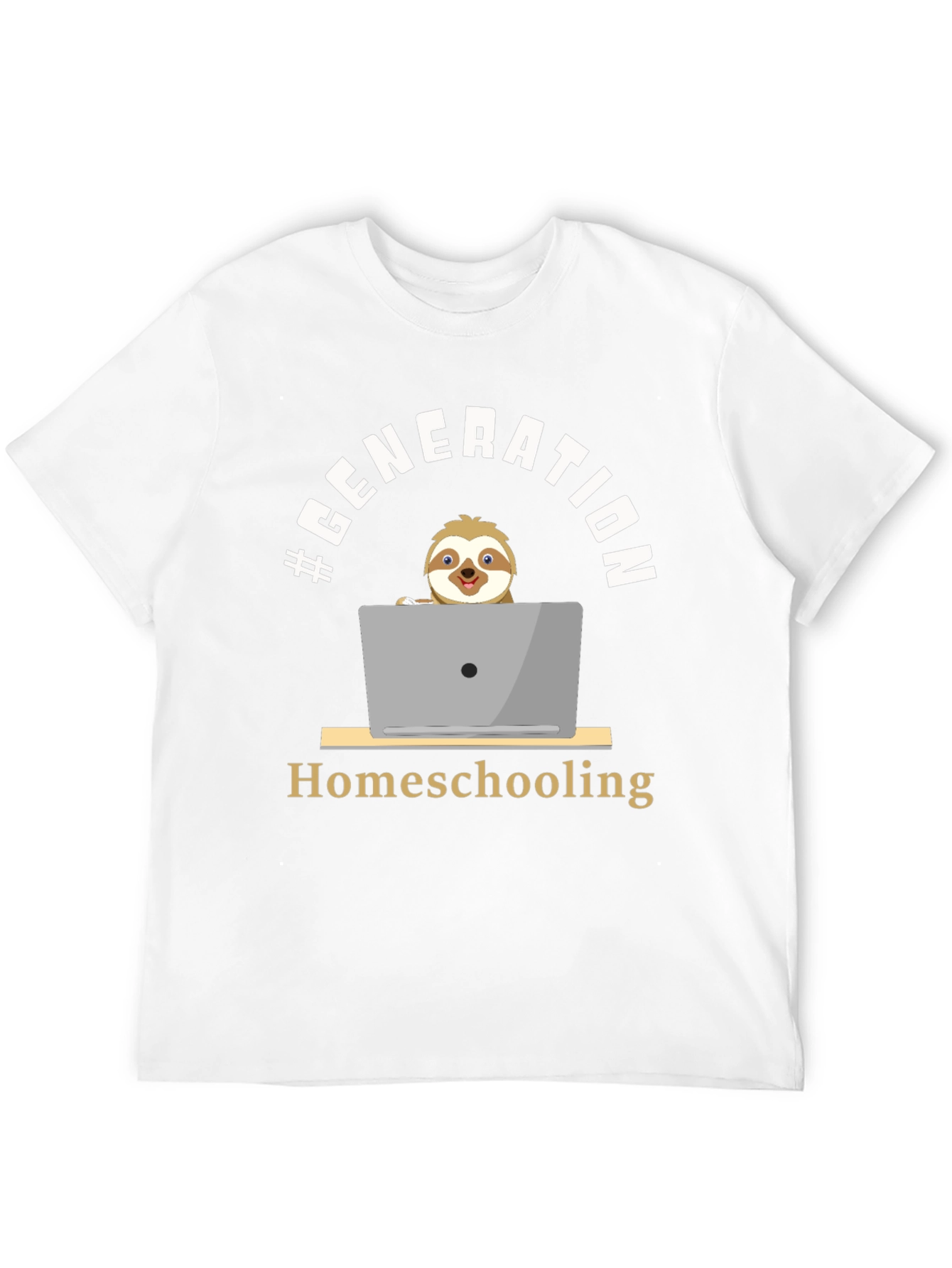 Homeschooling Generation Sloth Graphic Tee