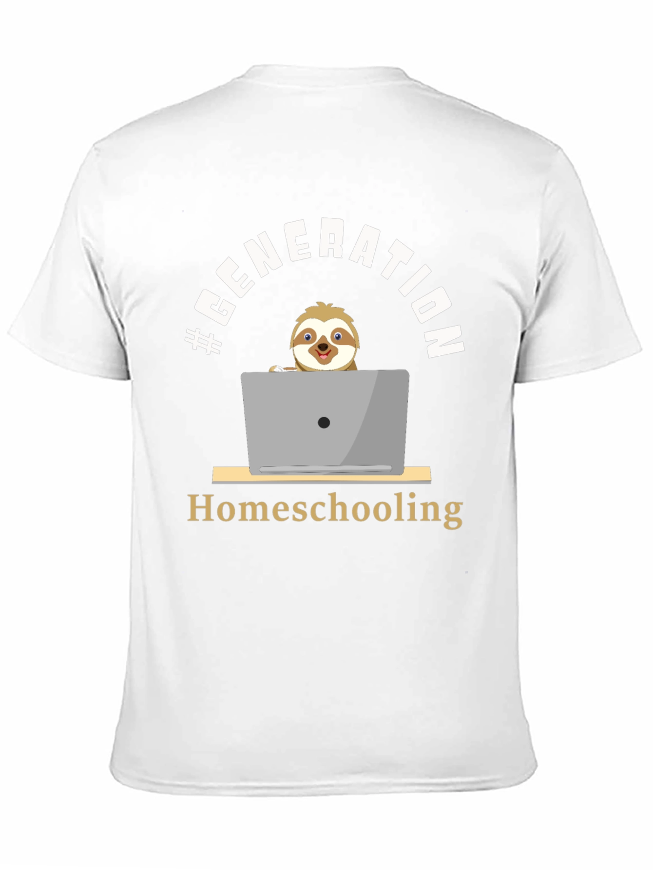 Homeschooling Generation Sloth Graphic Tee