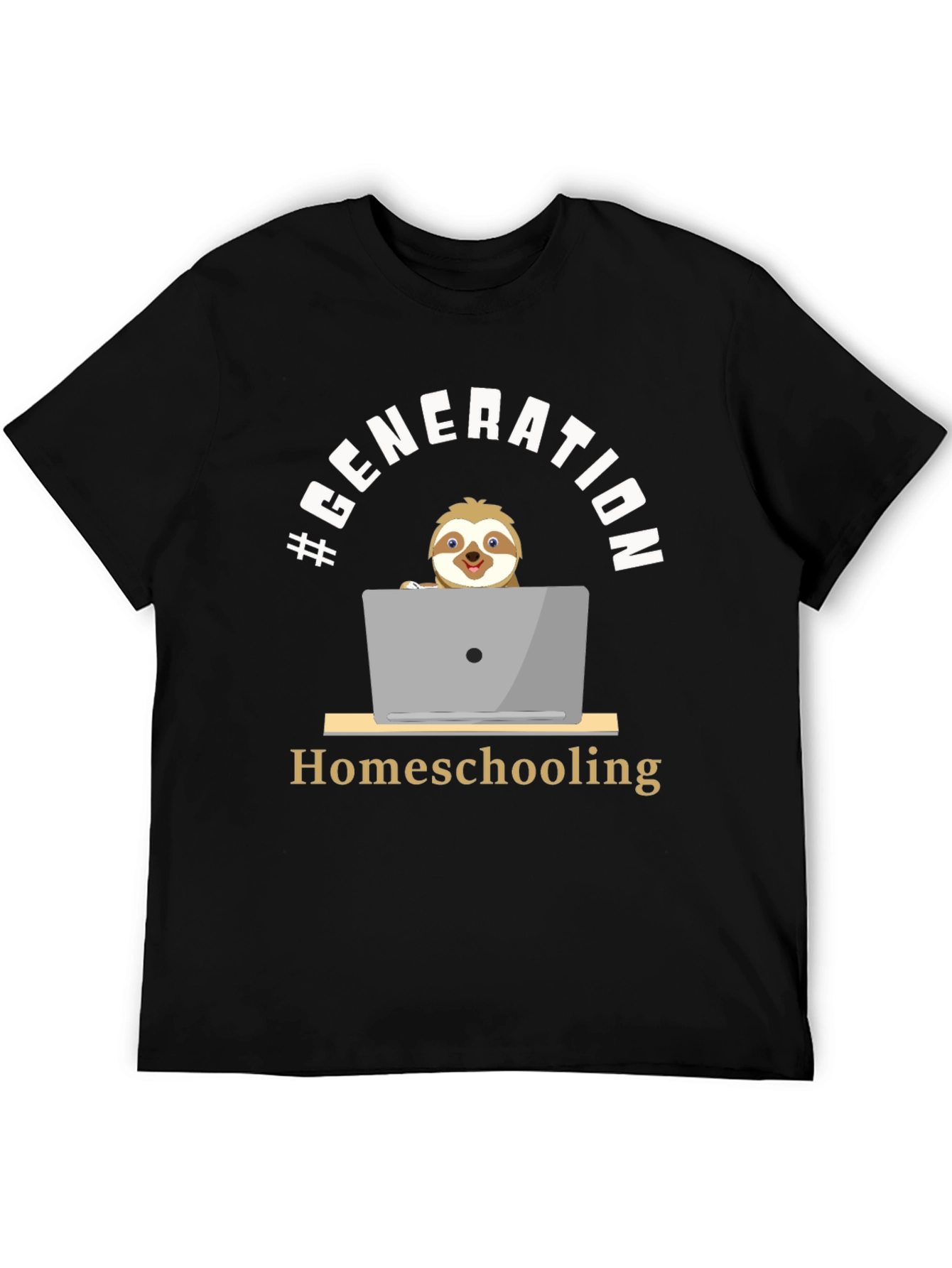 Homeschooling Generation Sloth Graphic Tee