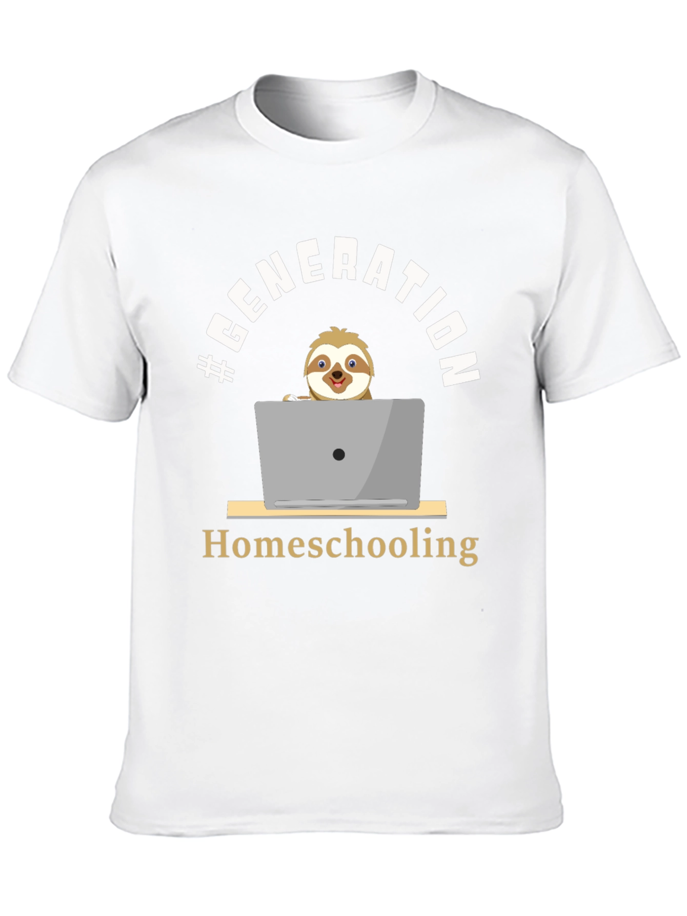 Homeschooling Generation Sloth Graphic Tee