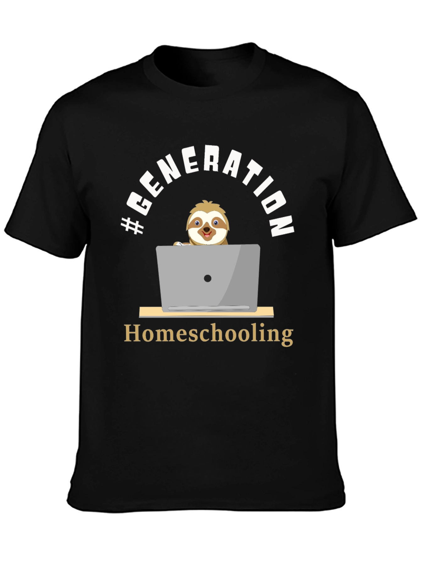 Homeschooling Generation Sloth Graphic Tee