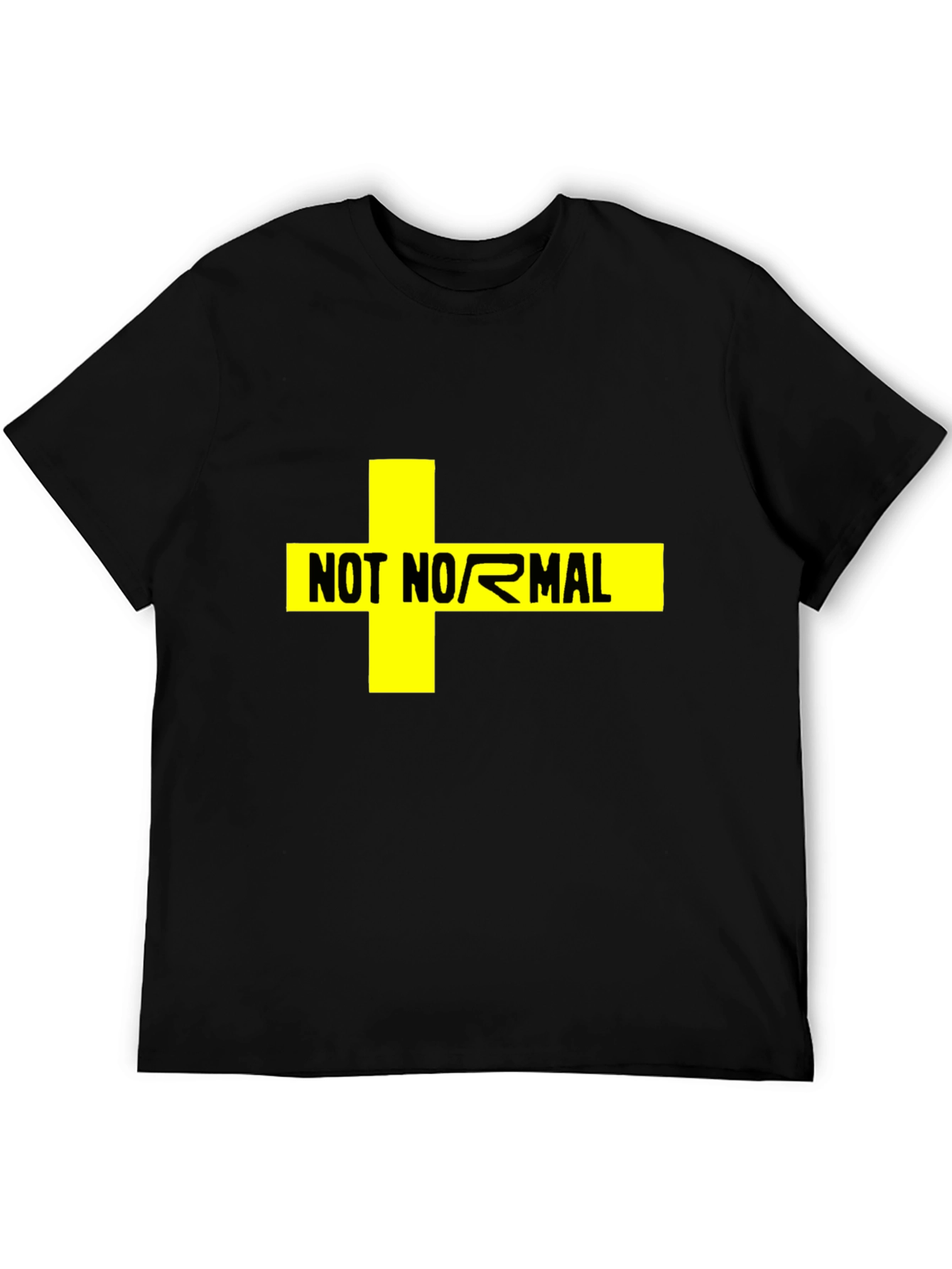 Not Normal Graphic Tee - Bold Statement Shirt