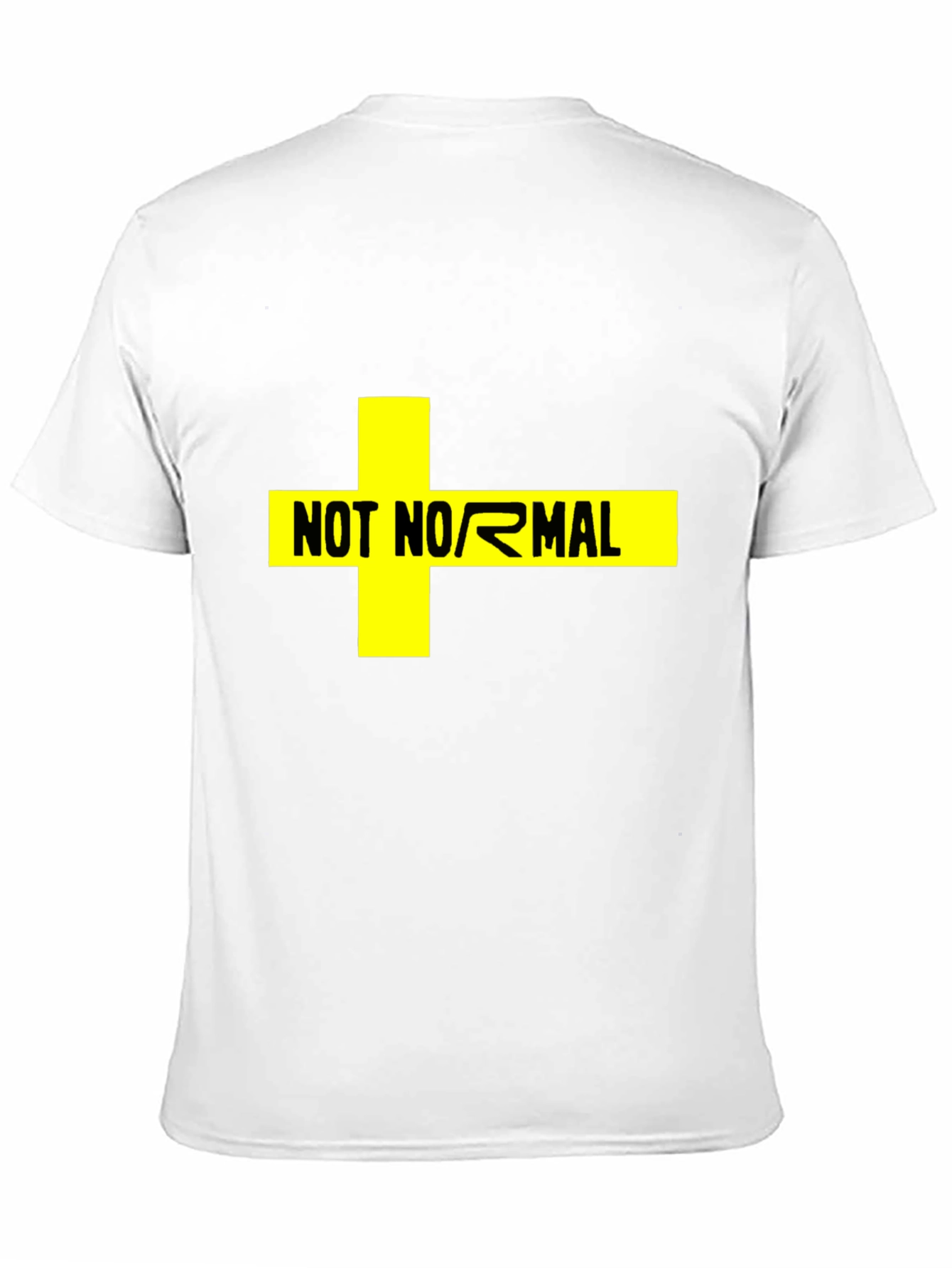 Not Normal Graphic Tee - Bold Statement Shirt