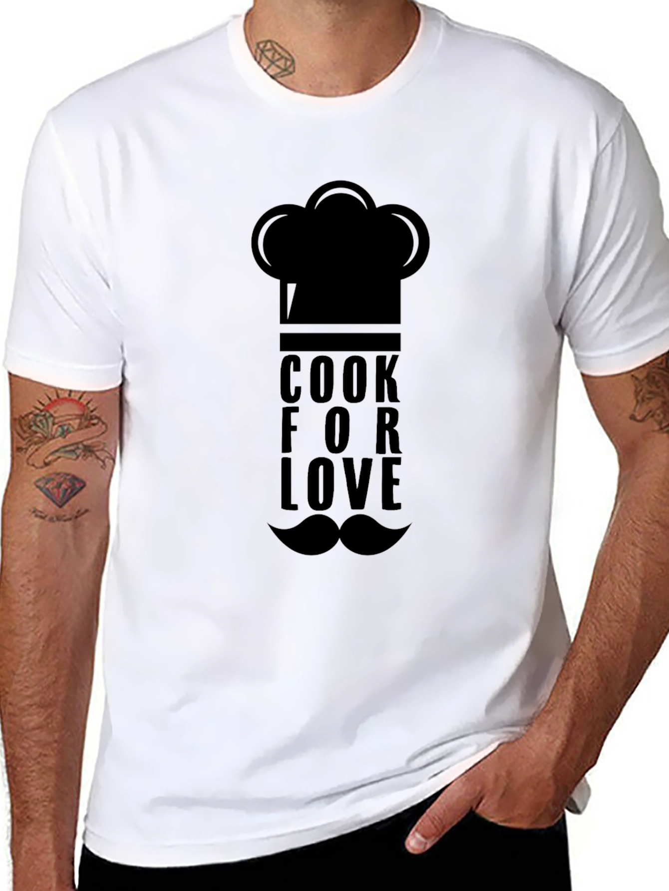 Cook for Love Graphic T-Shirt