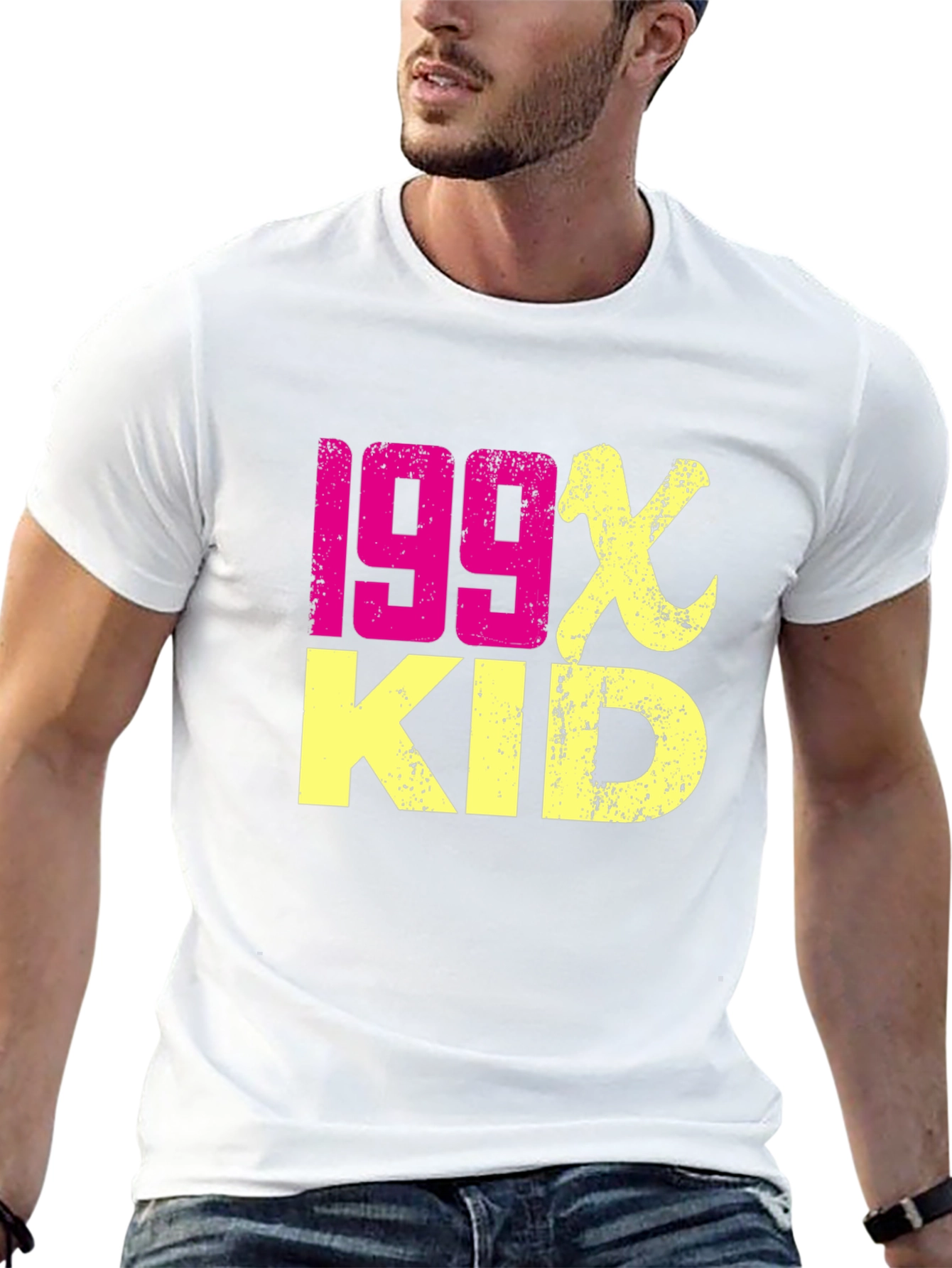 199x Kid Graphic Tee - Retro Style