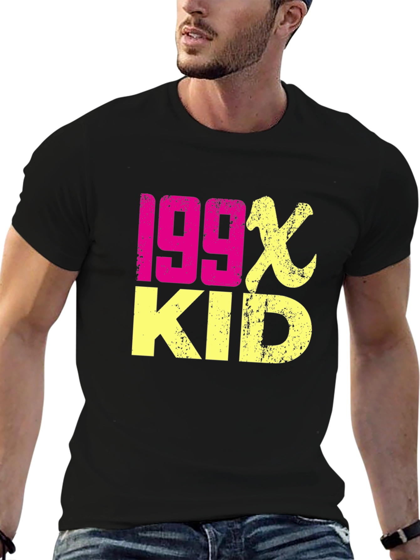 199x Kid Graphic Tee - Retro Style