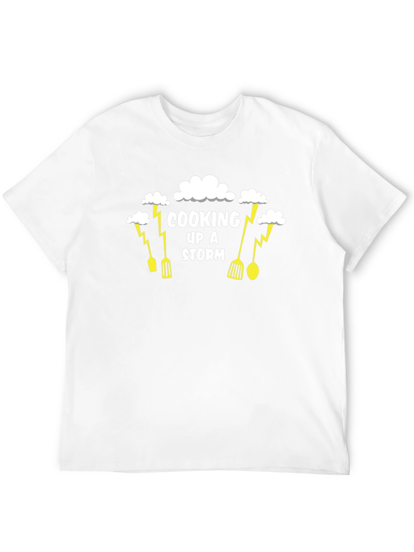 Cooking Up A Storm Black T-Shirt