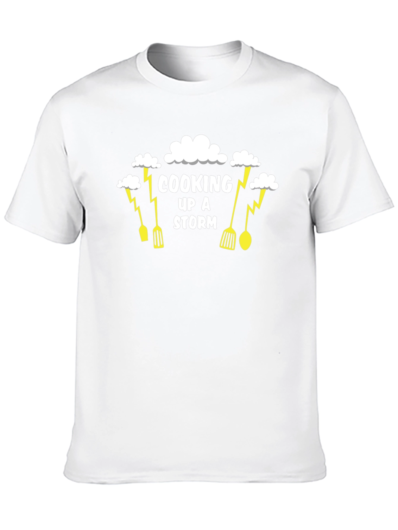 Cooking Up A Storm Black T-Shirt