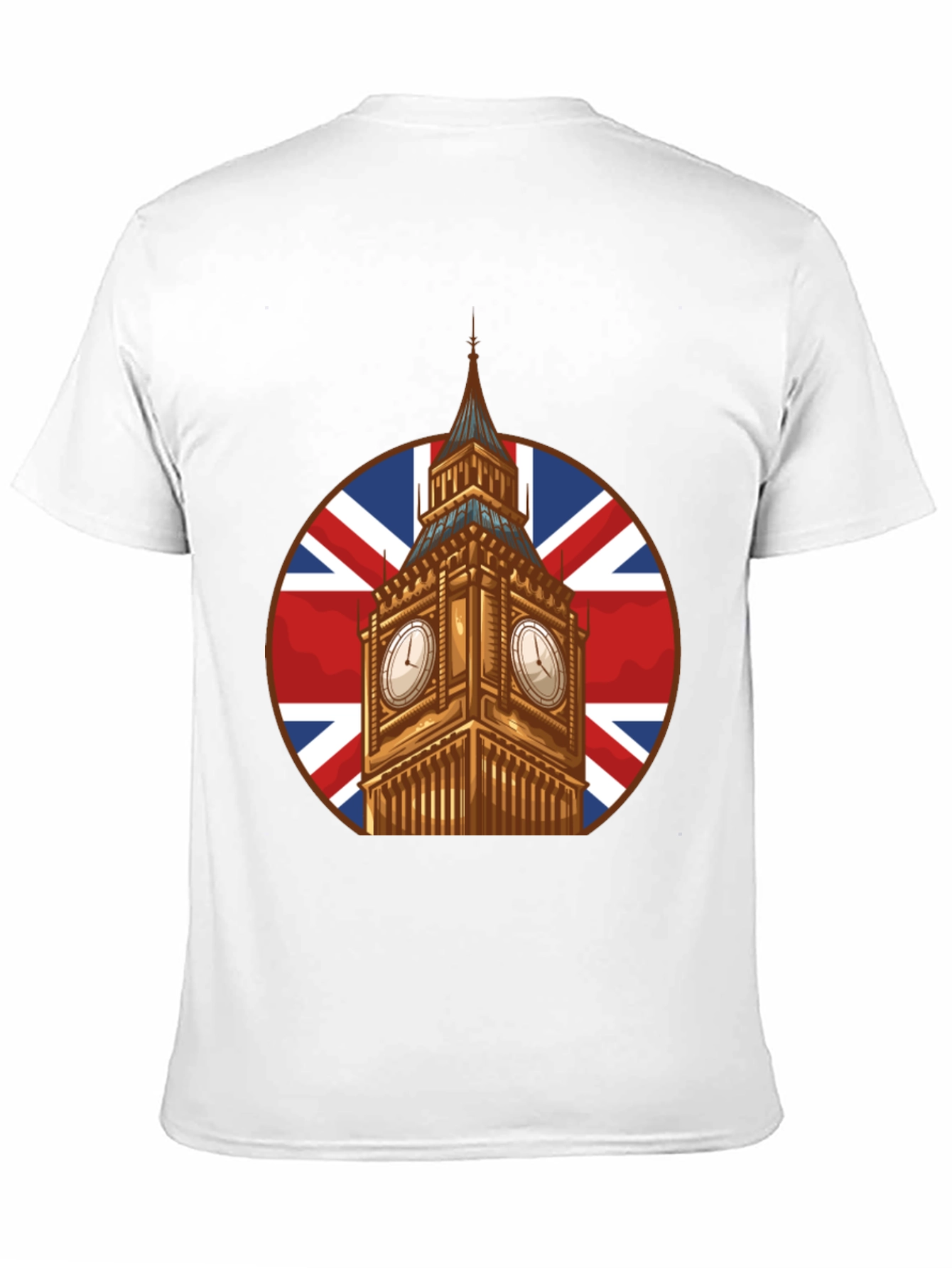 Big Ben Union Jack Graphic T-Shirt