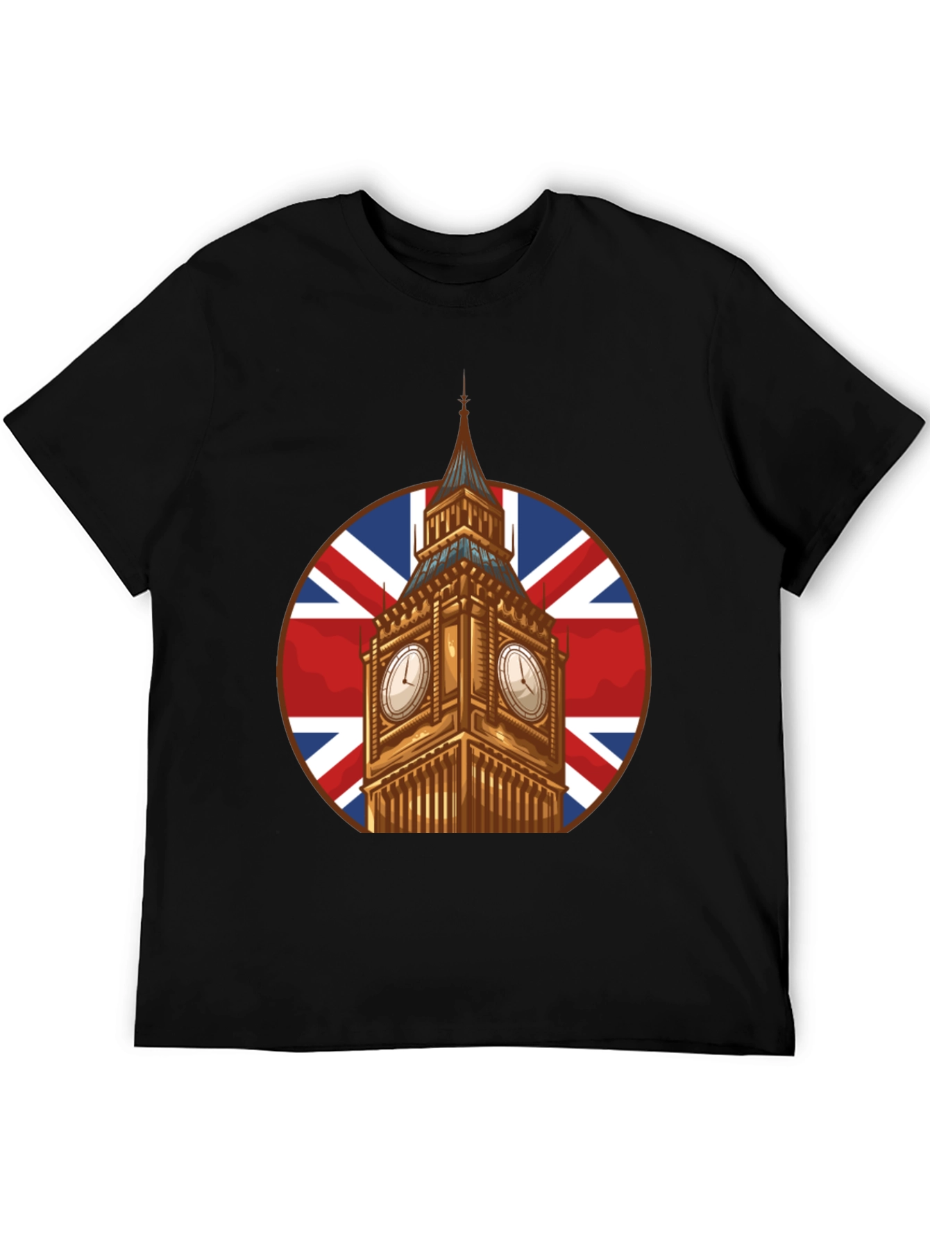 Big Ben Union Jack Graphic T-Shirt