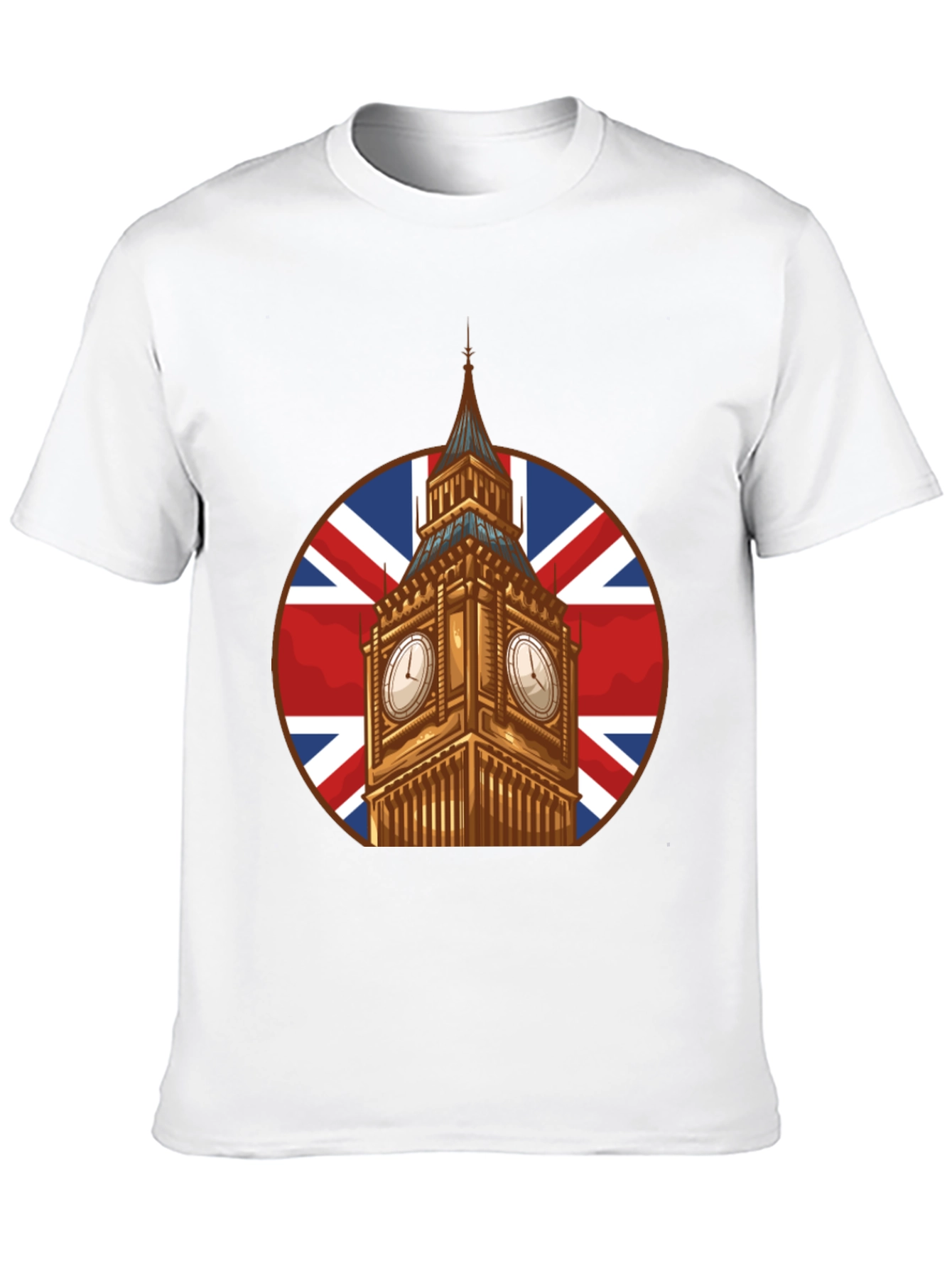 Big Ben Union Jack Graphic T-Shirt