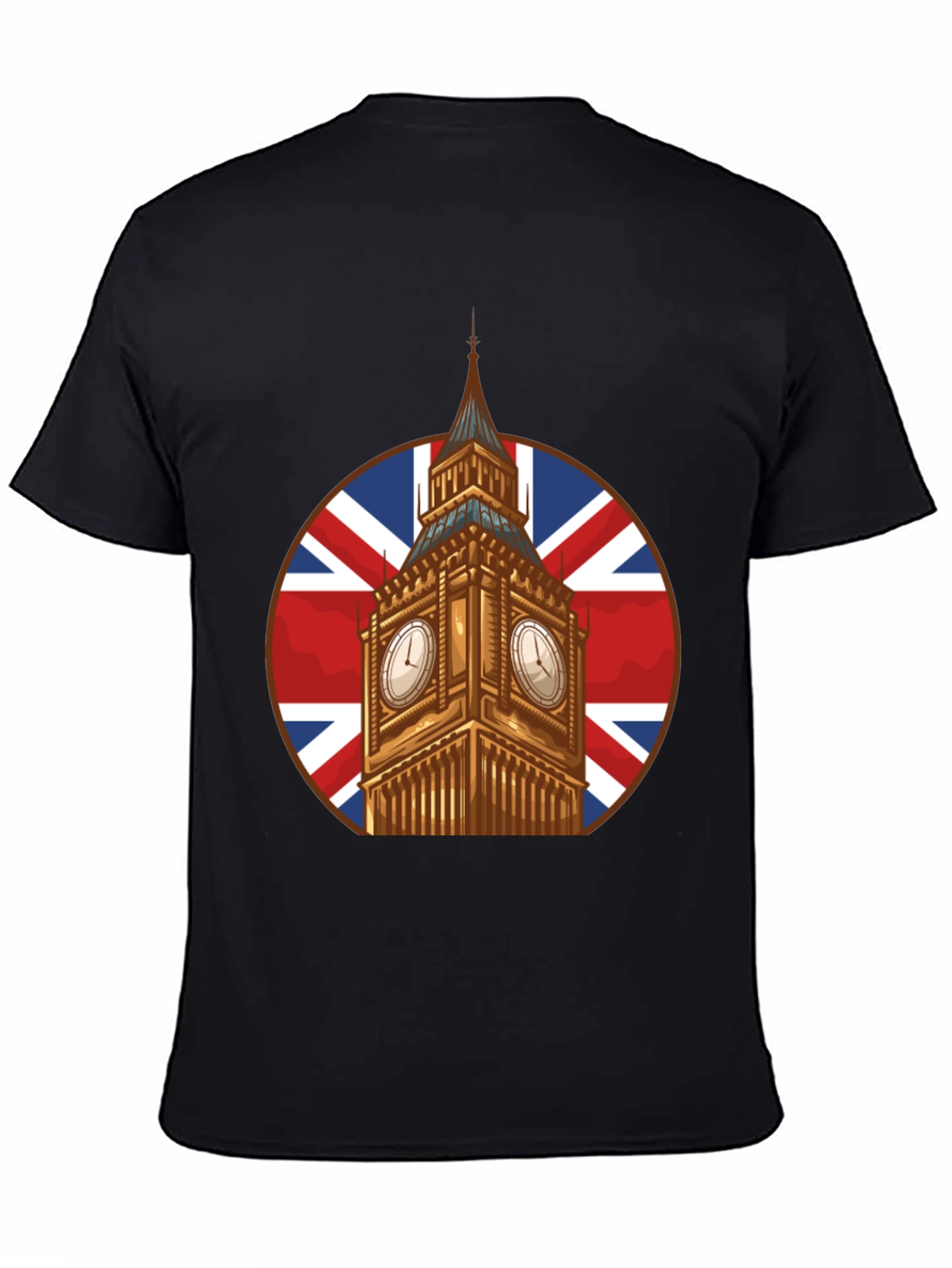 Big Ben Union Jack Graphic T-Shirt