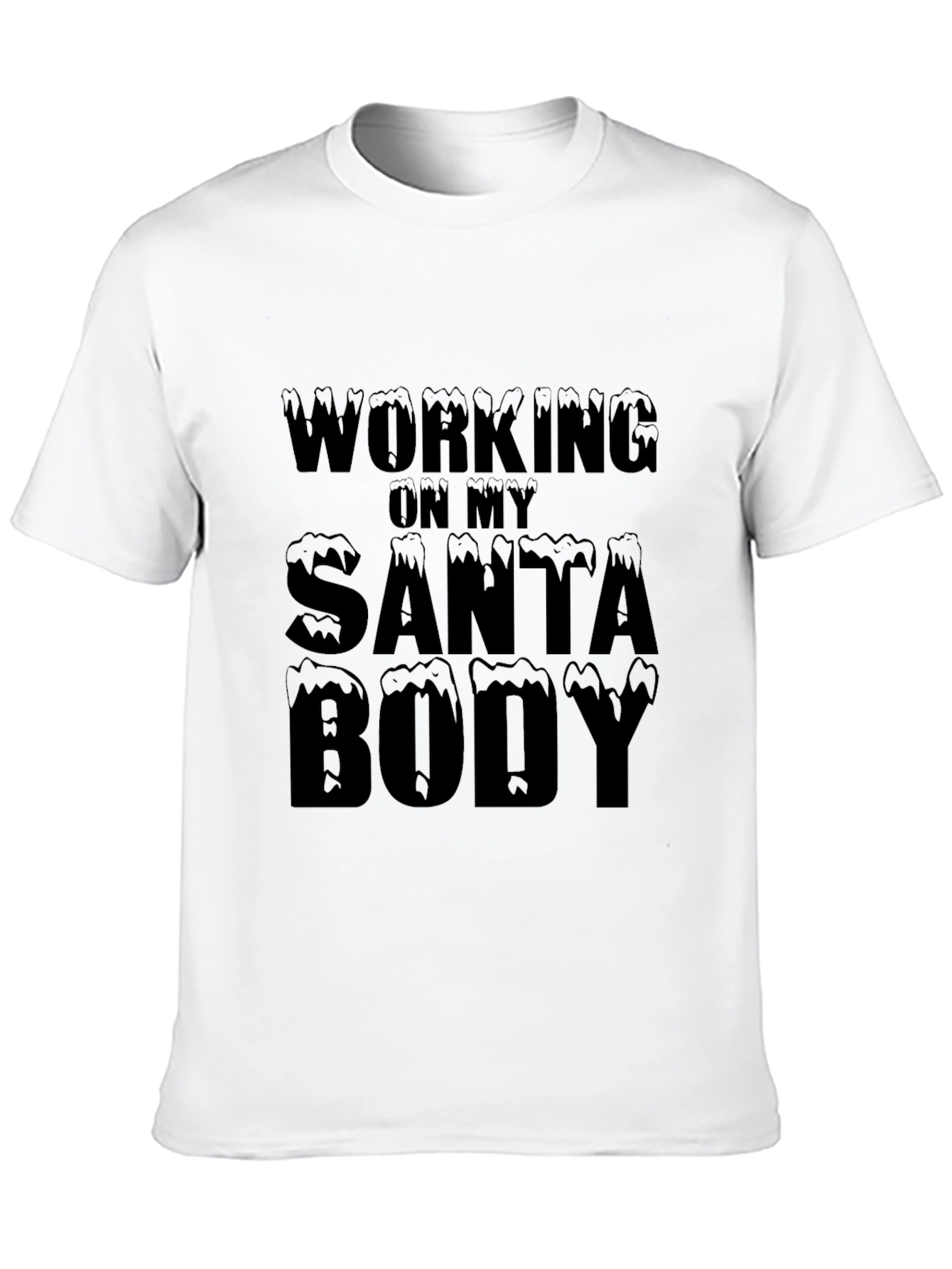 Working On My Santa Body T-Shirt