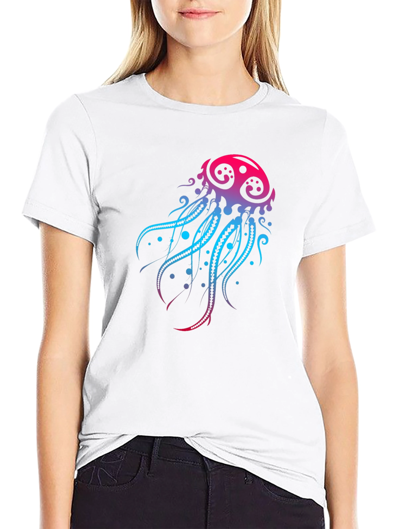 Black Jellyfish Graphic Tee