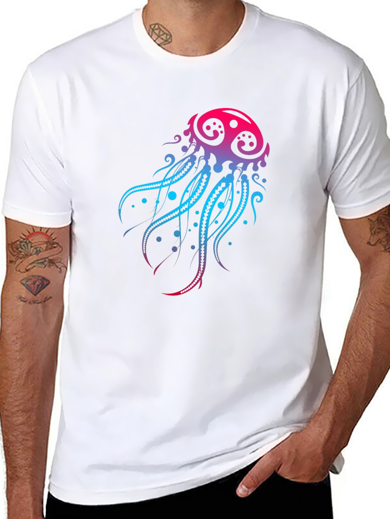 Black Jellyfish Graphic Tee