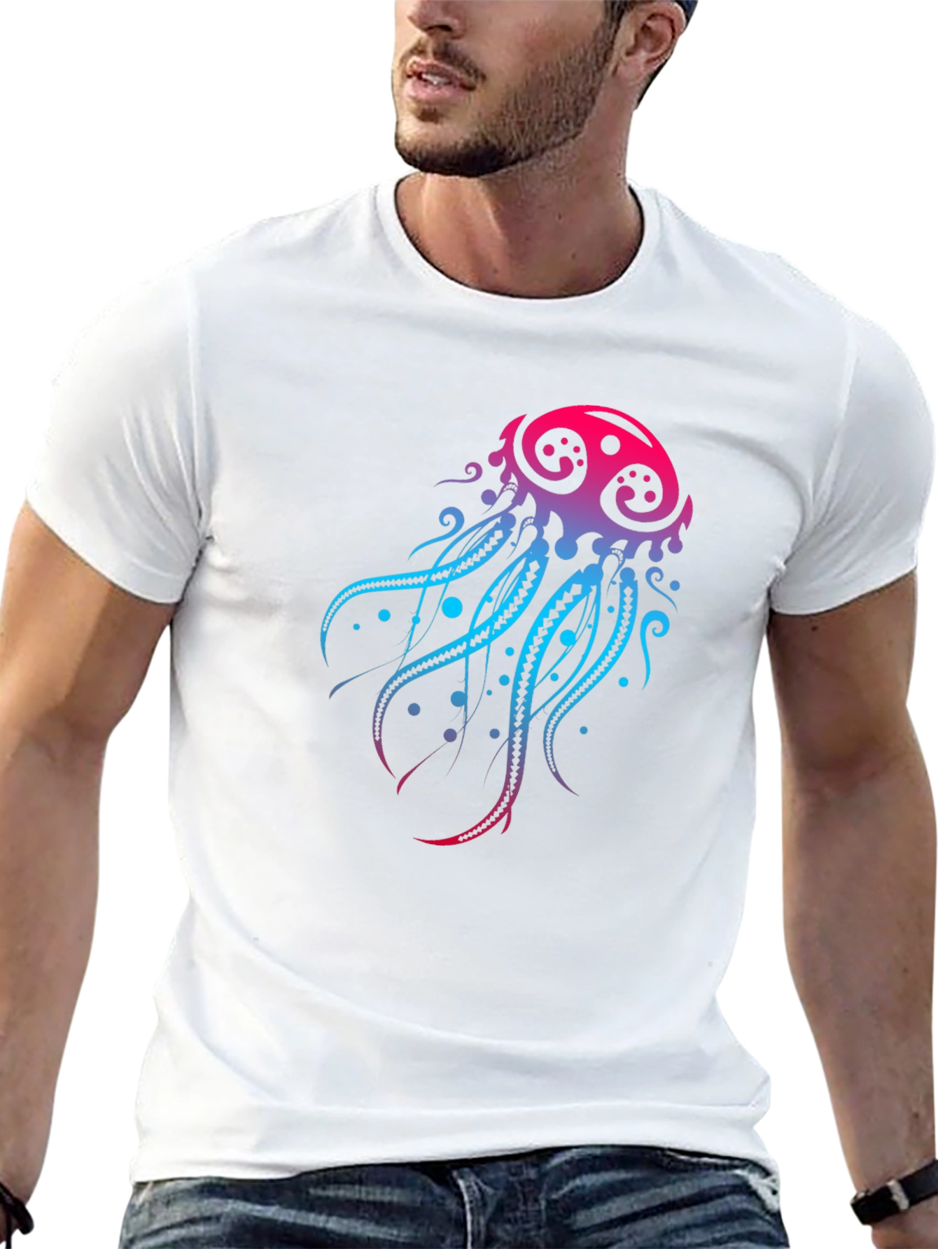 Black Jellyfish Graphic Tee