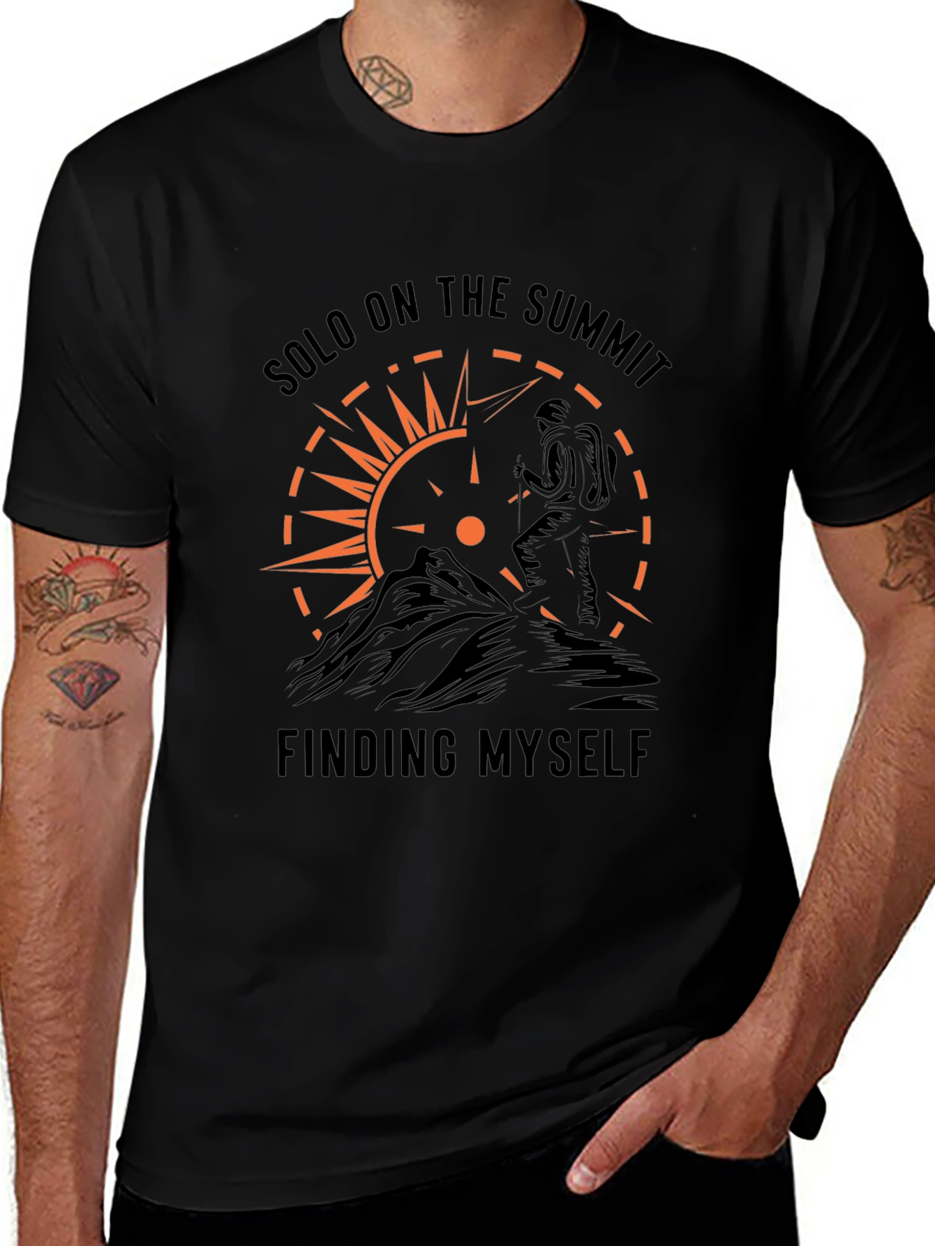 Solo Summit T-Shirt: Adventure Awaits