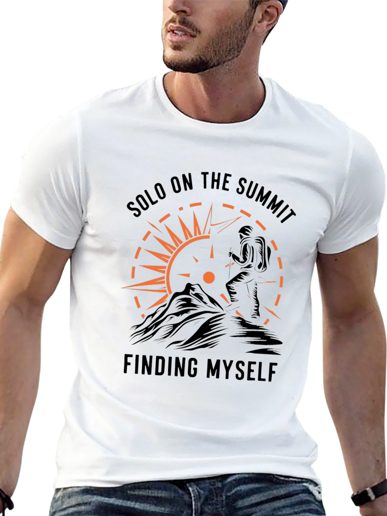 Solo Summit T-Shirt: Adventure Awaits