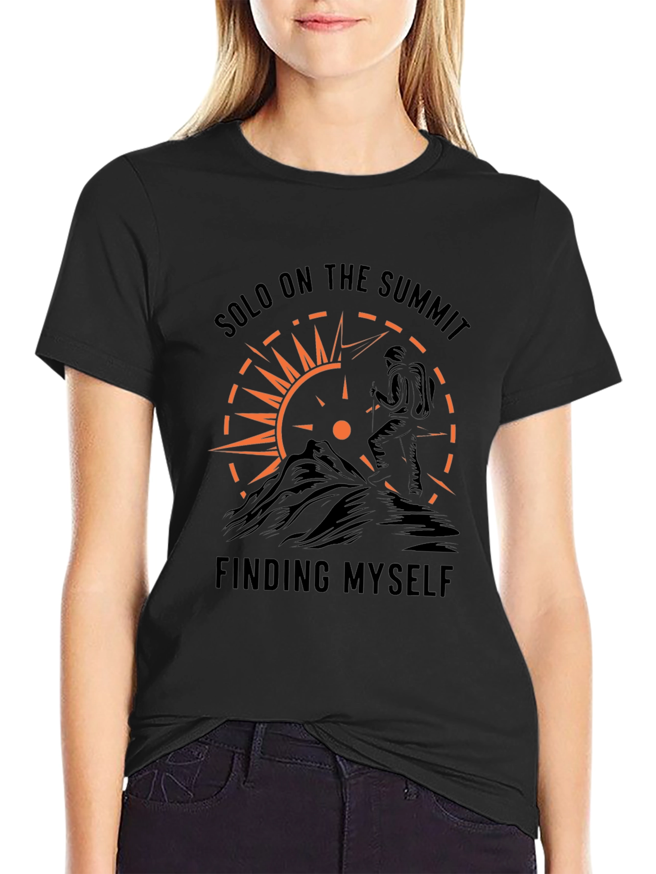 Solo Summit T-Shirt: Adventure Awaits
