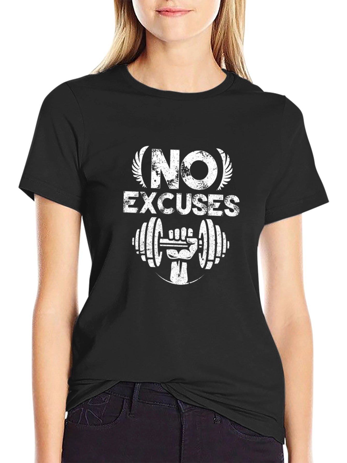 No Excuses Gym Motivation T-Shirt
