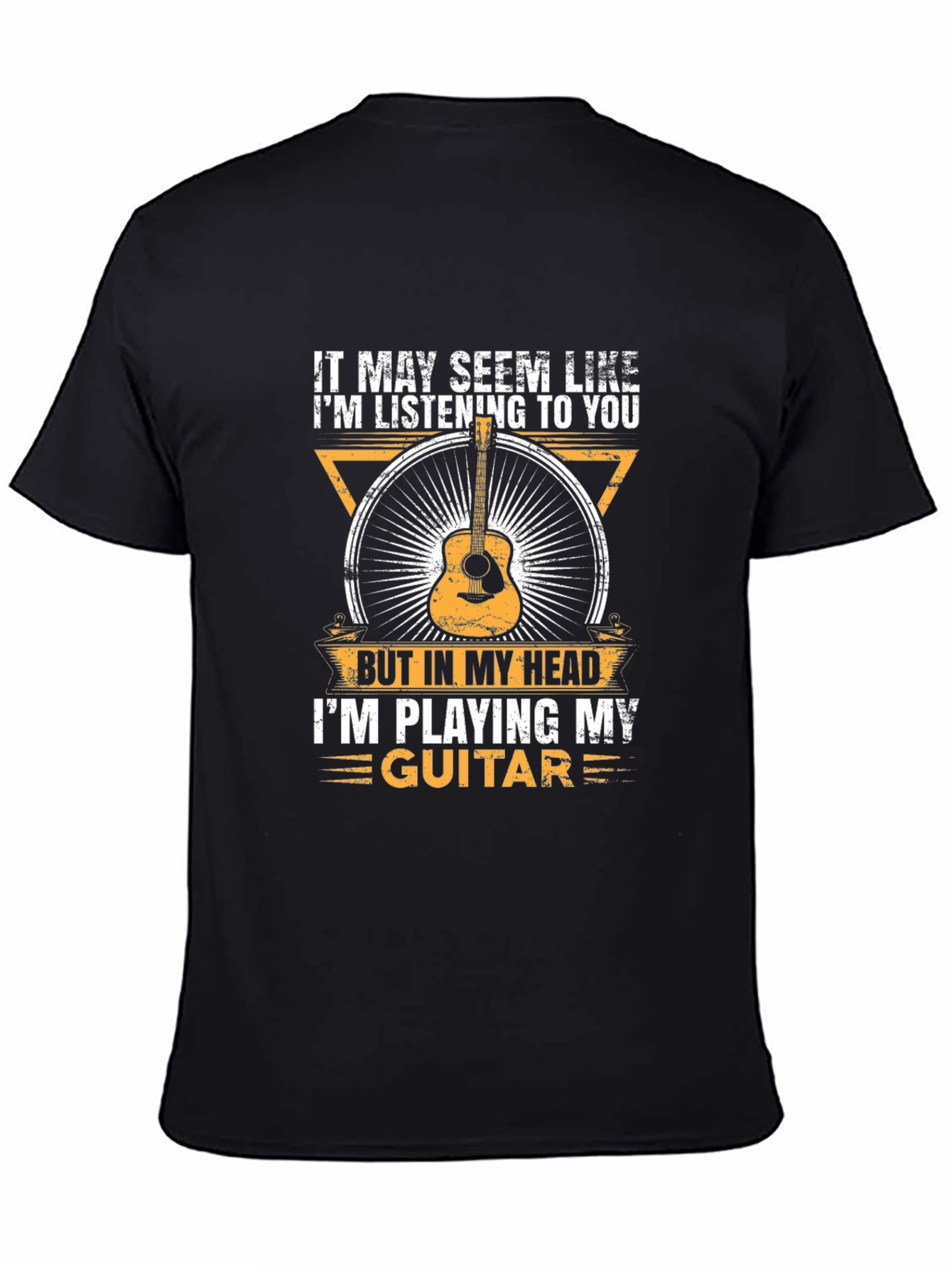 Guitar Lover T-Shirt: Im Playing My Guitar