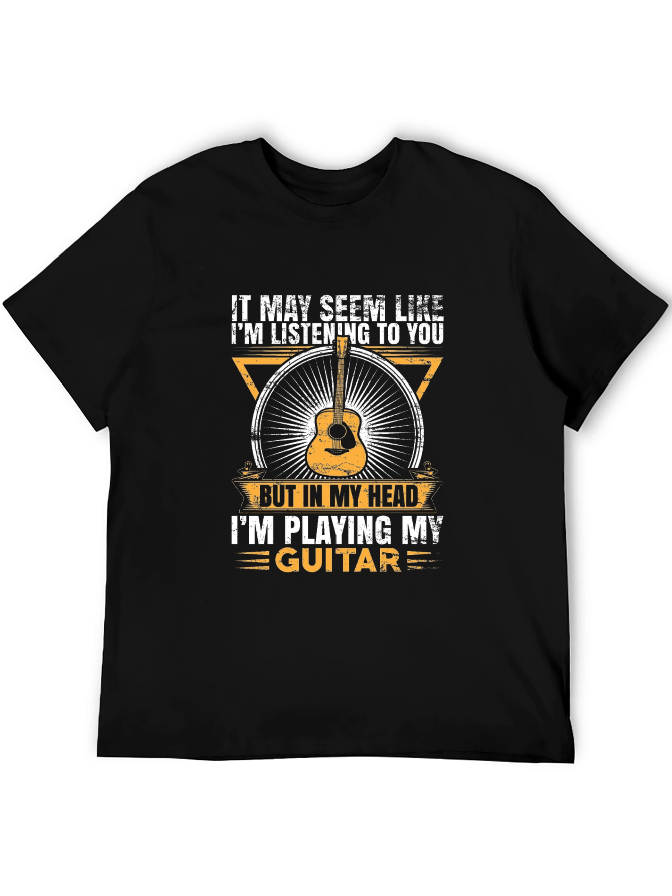 Guitar Lover T-Shirt: Im Playing My Guitar