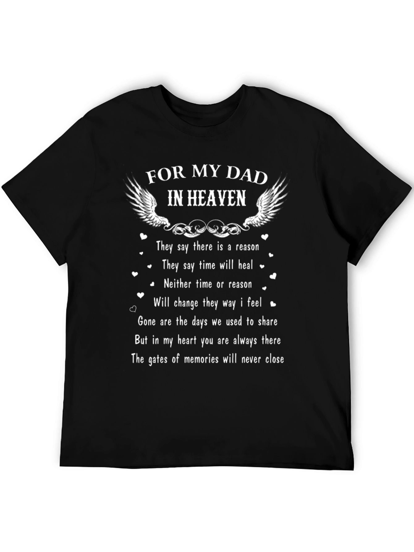 For My Dad In Heaven T-Shirt