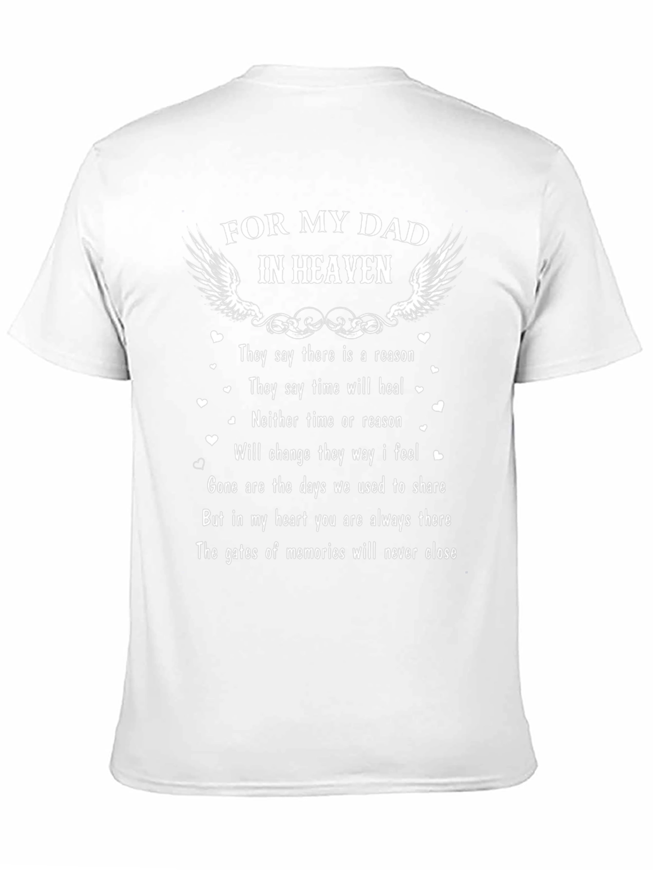 For My Dad In Heaven T-Shirt