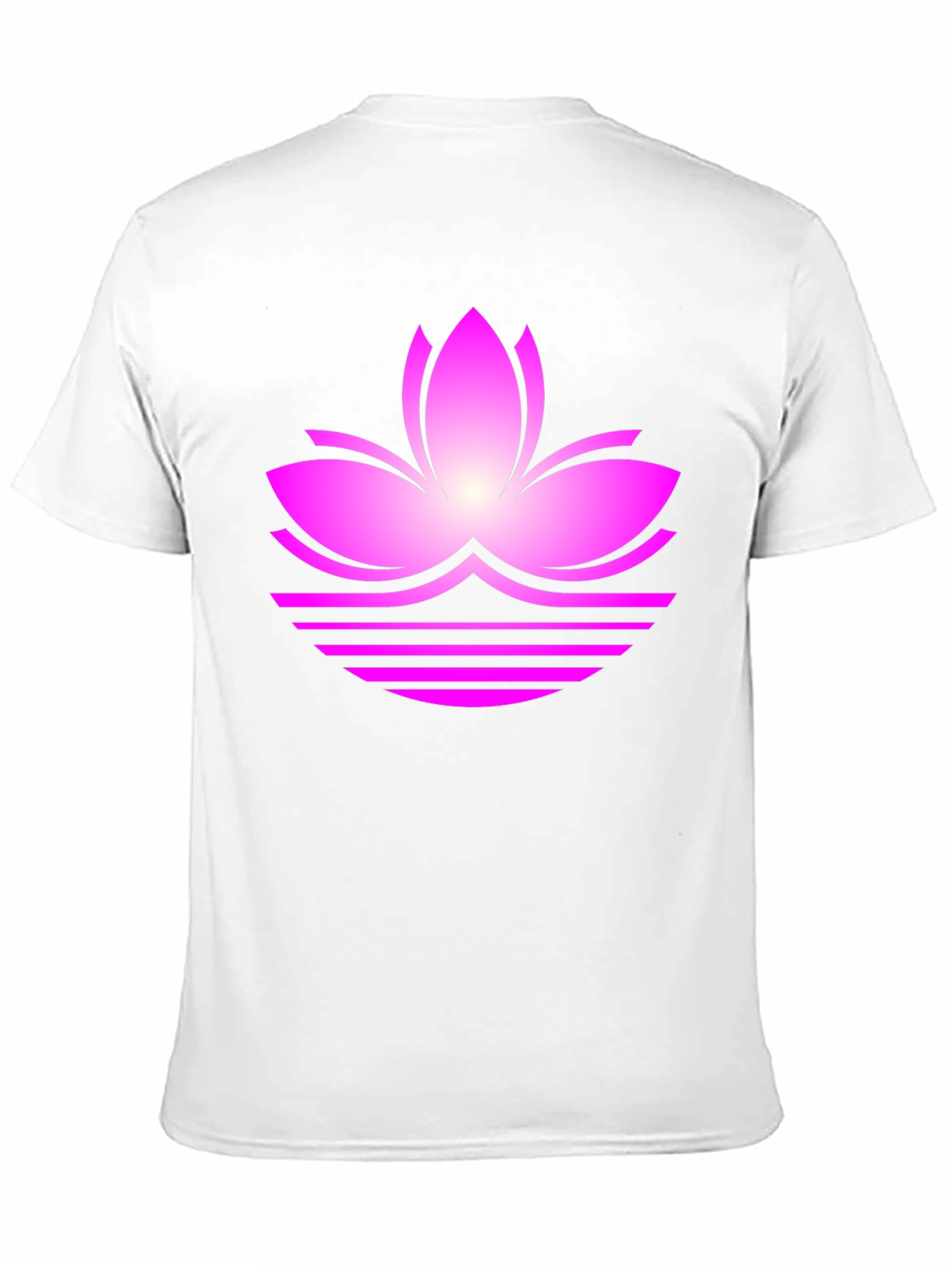 Lotus Flower Graphic Tee - Casual Comfort